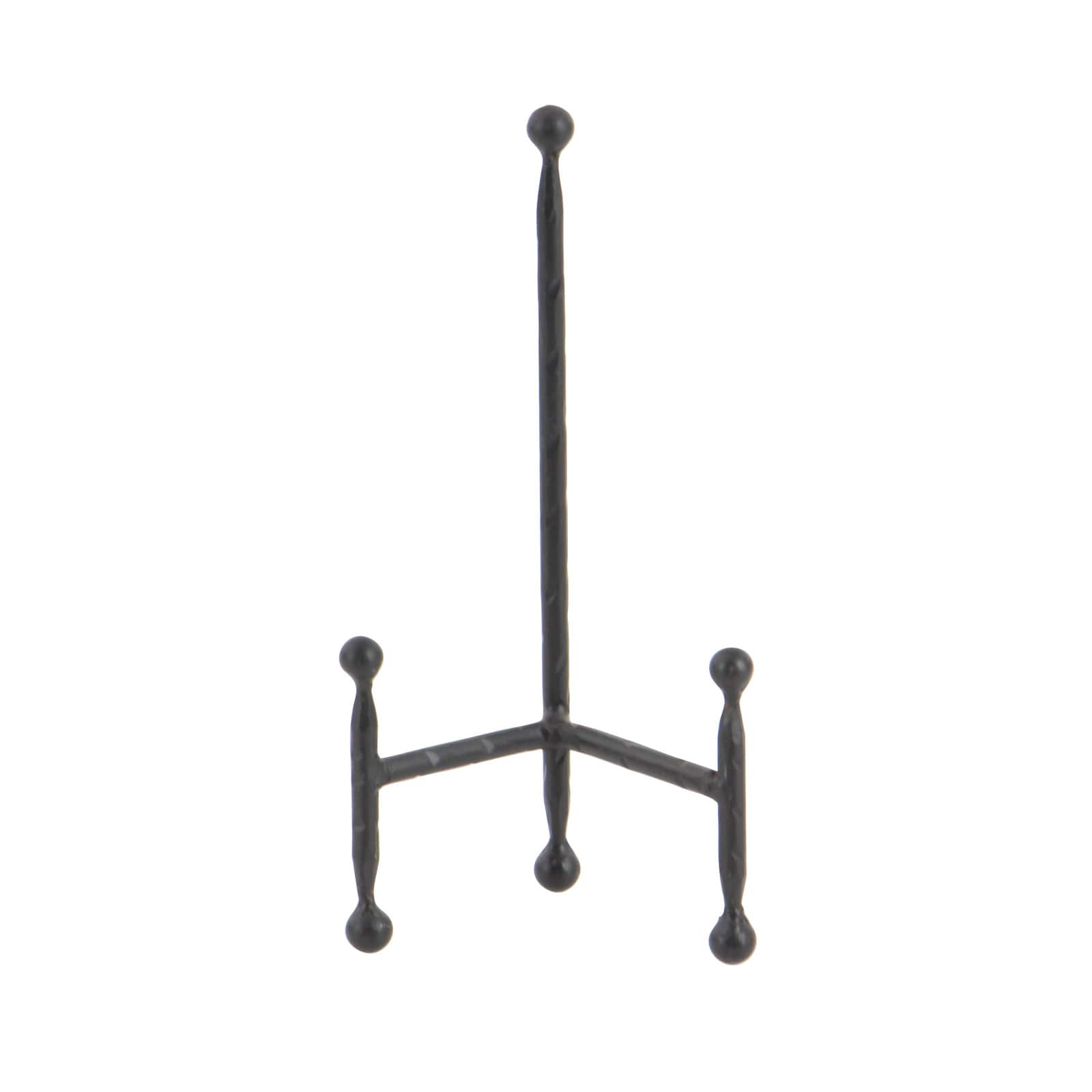 Set of 3&#x22; Black Metal Modern Easel, 12&#x22;, 10&#x22;, 8&#x22;