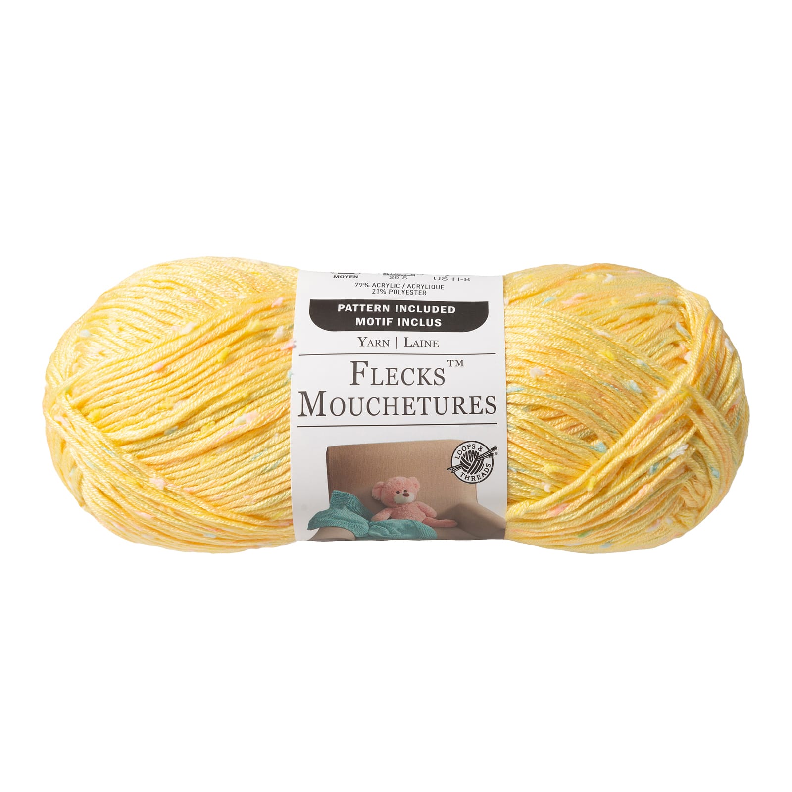 18 Pack: Flecks™ Yarn by Loops & Threads®