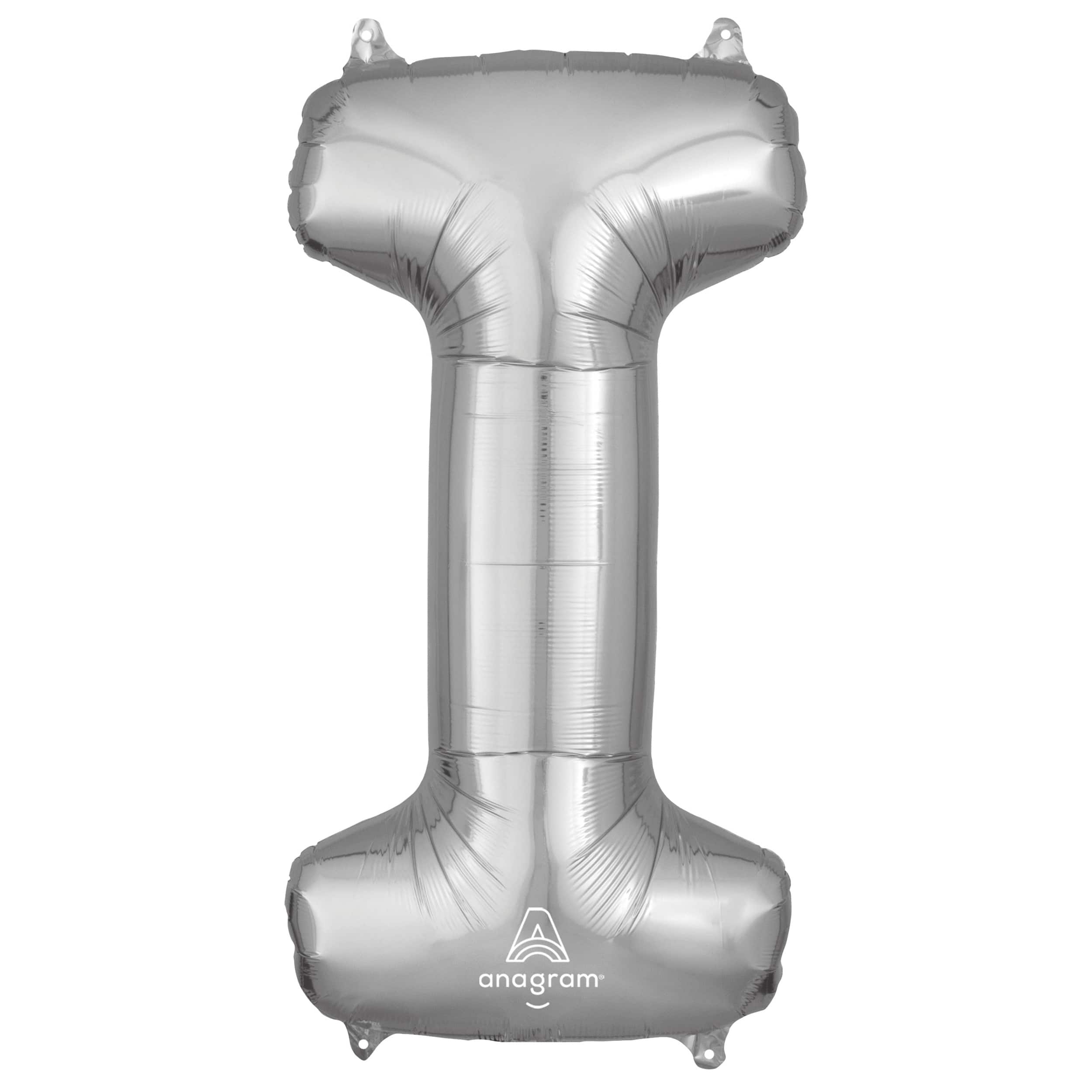 32&#x22; Silver Letter Foil Balloon