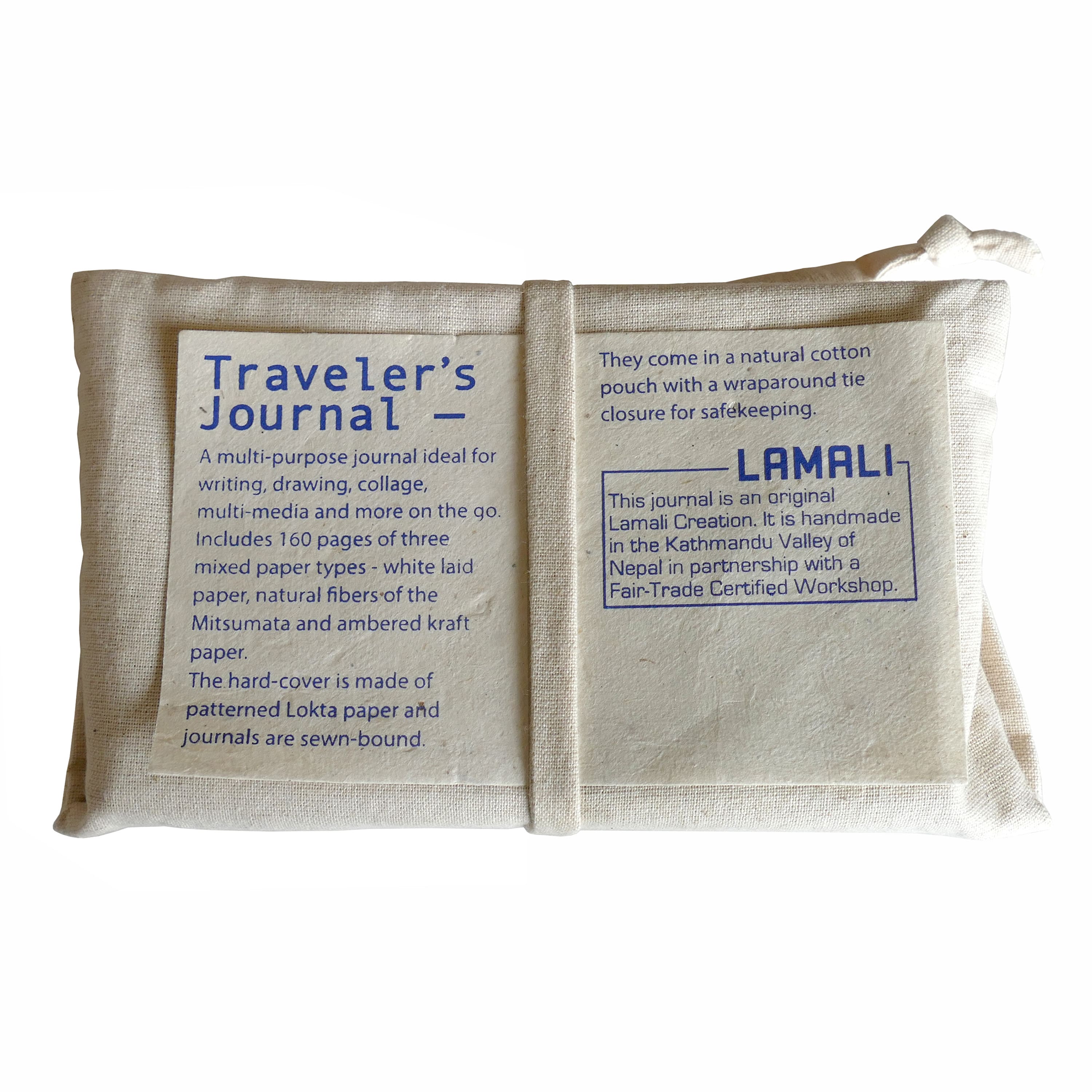 Lama Li Traveler&#x27;s Hardcover Handmade Journal