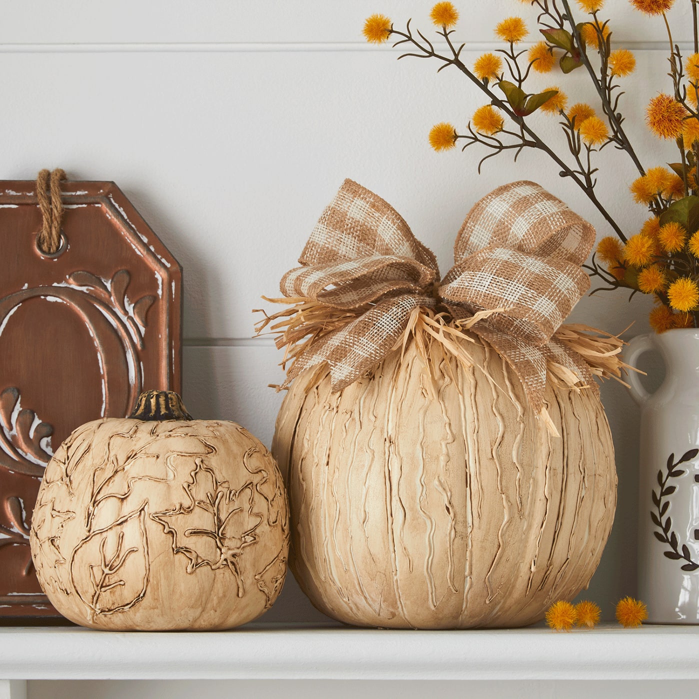 Fall Textured Pumpkins Projects Michaels