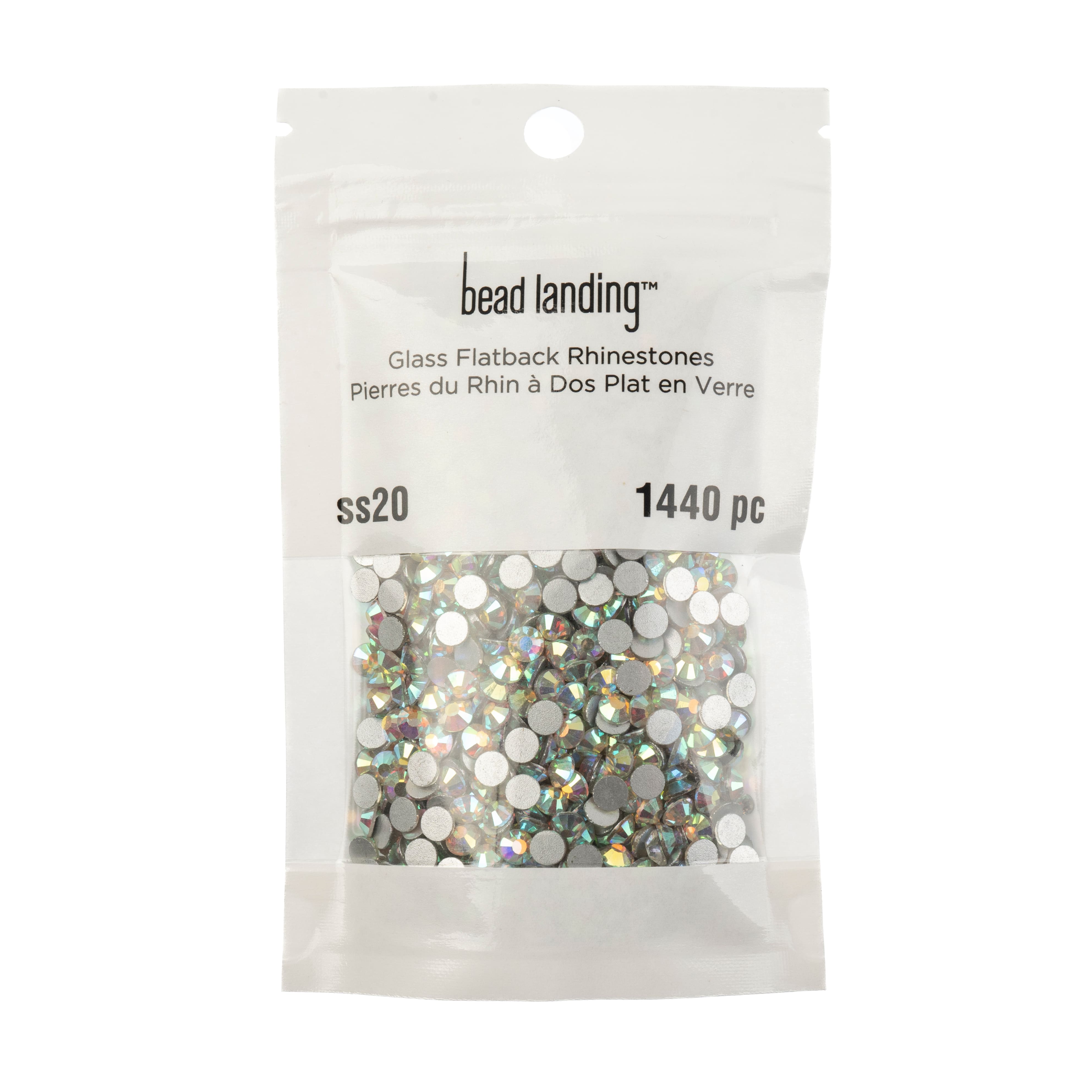 12 Pack: SS20 Glass Flatback Rhinestones by Bead Landing™