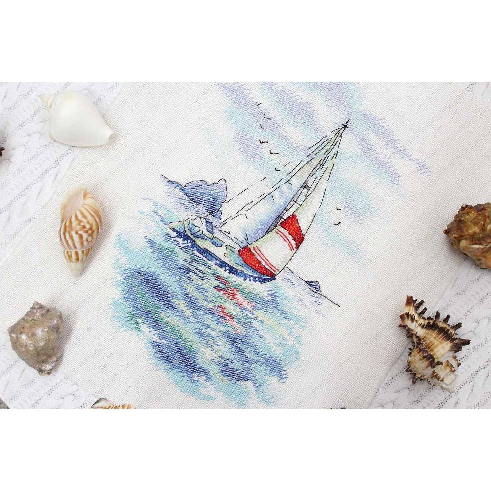 MP Studia Sea Regatta Cross Stitch Kit