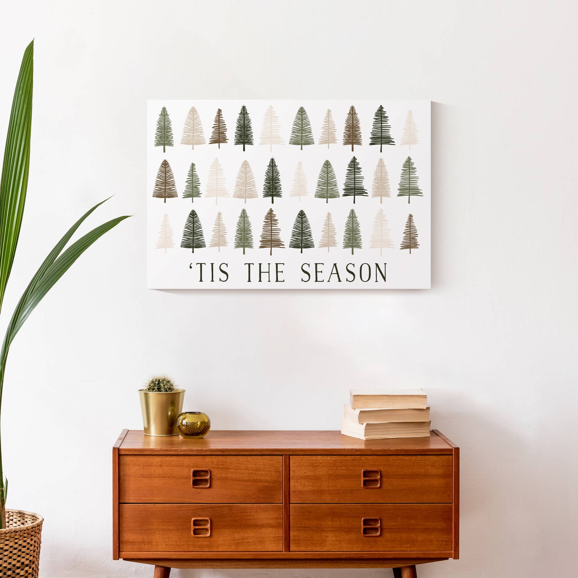 Tis The Season 30x20 Canvas Wall Art