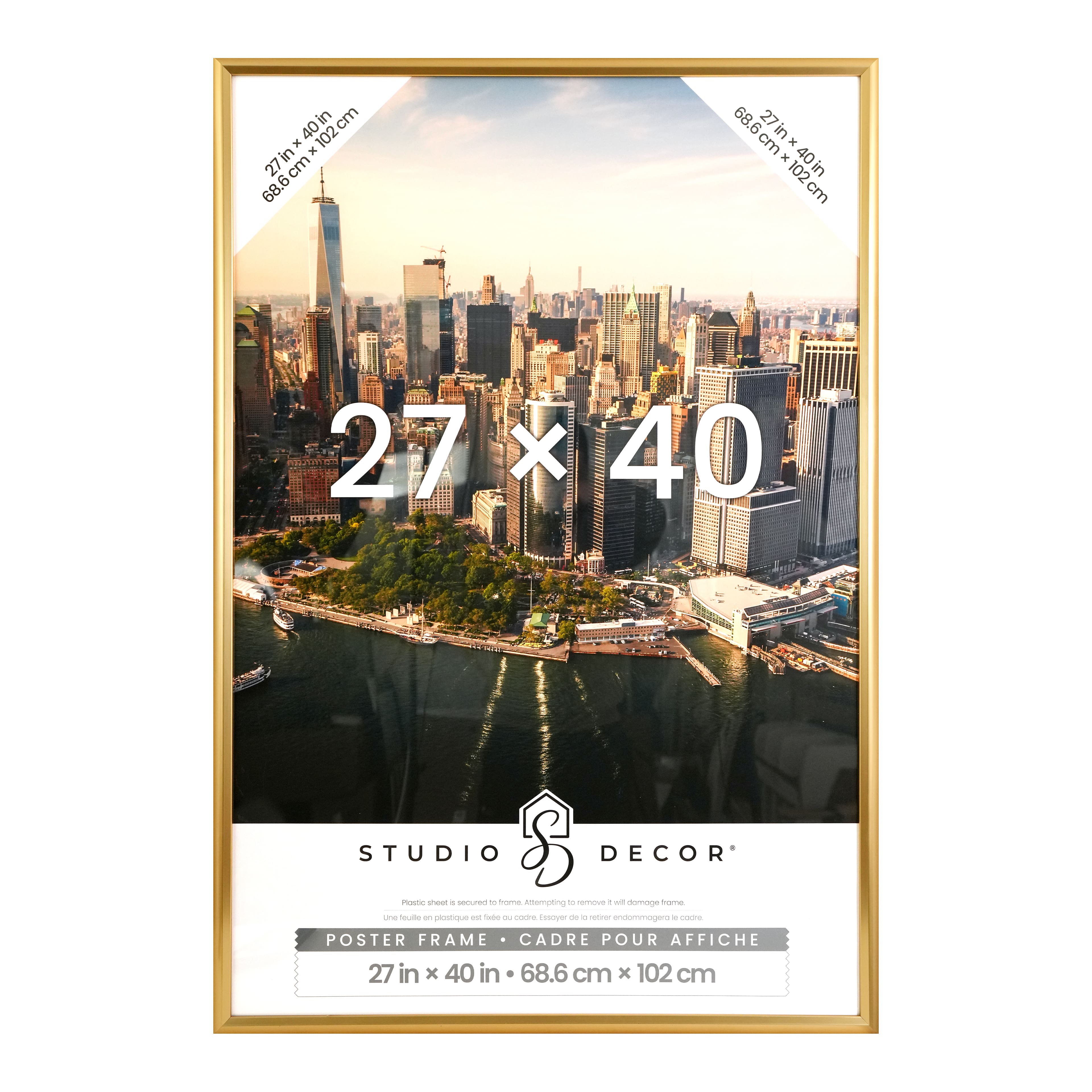 Gold Poster Frame by Studio D&#xE9;cor&#xAE;