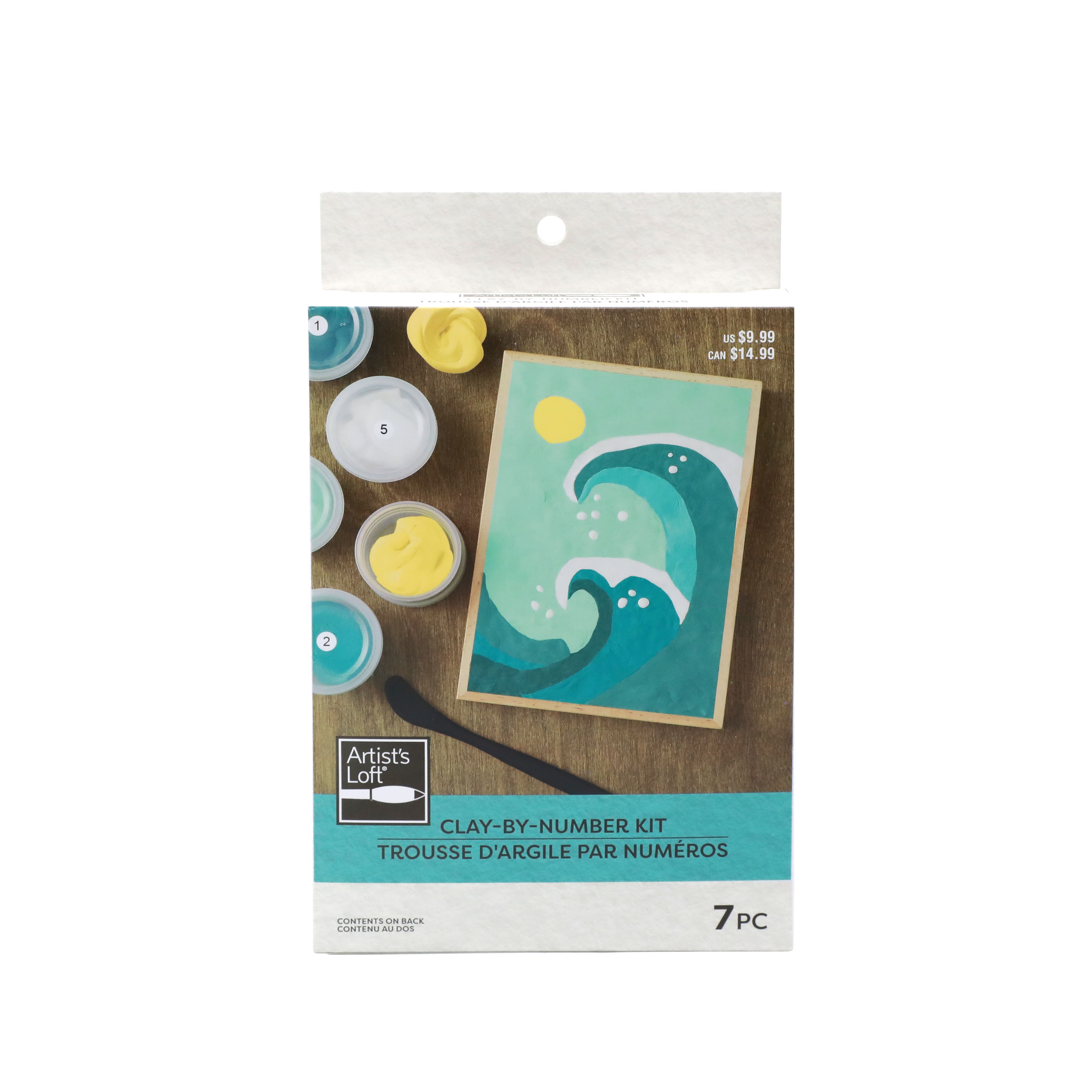 Ocean Wave Clay-by-Number Kit by Artist&#x27;s Loft&#xAE;
