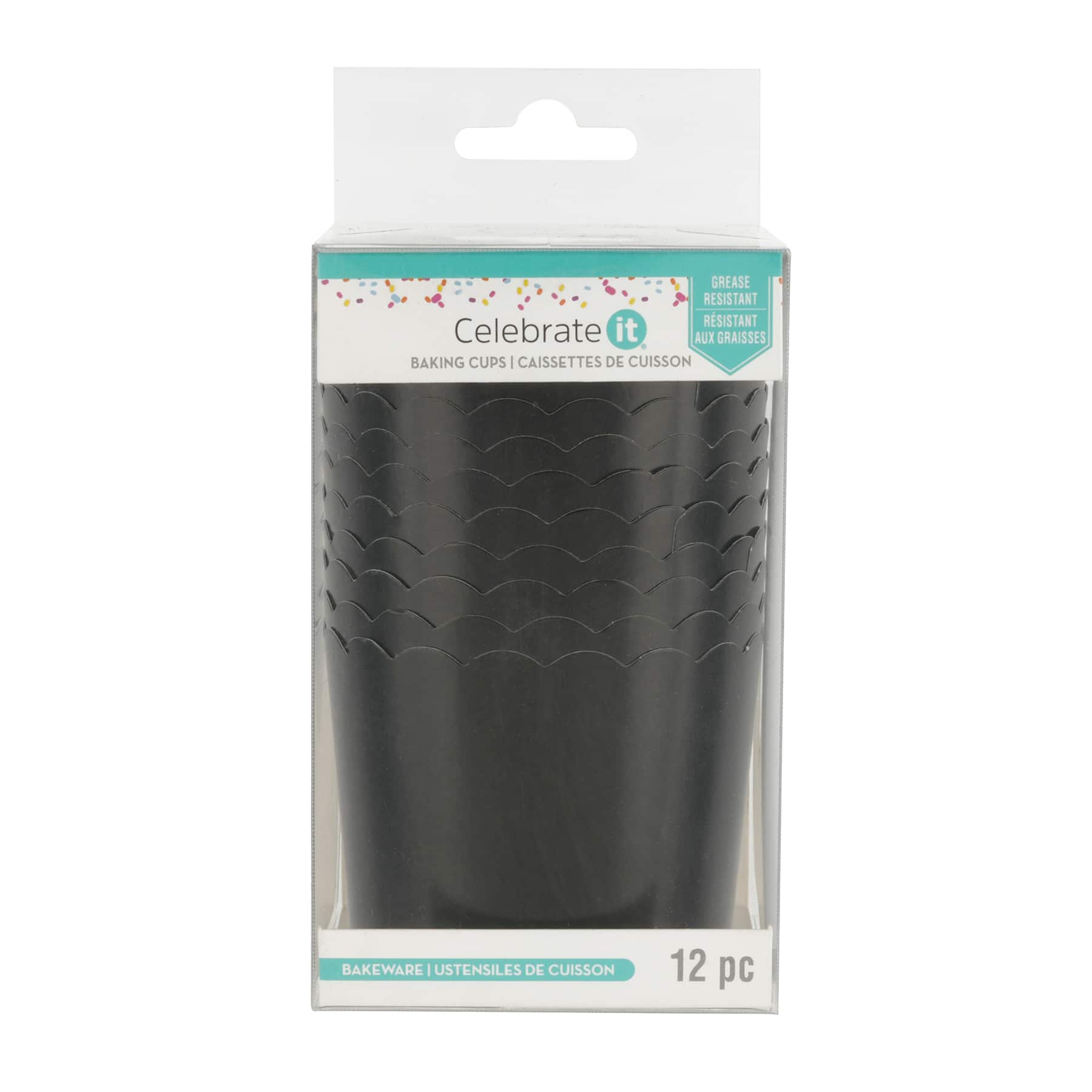 Black Baking Cups by Celebrate It™, 12ct.