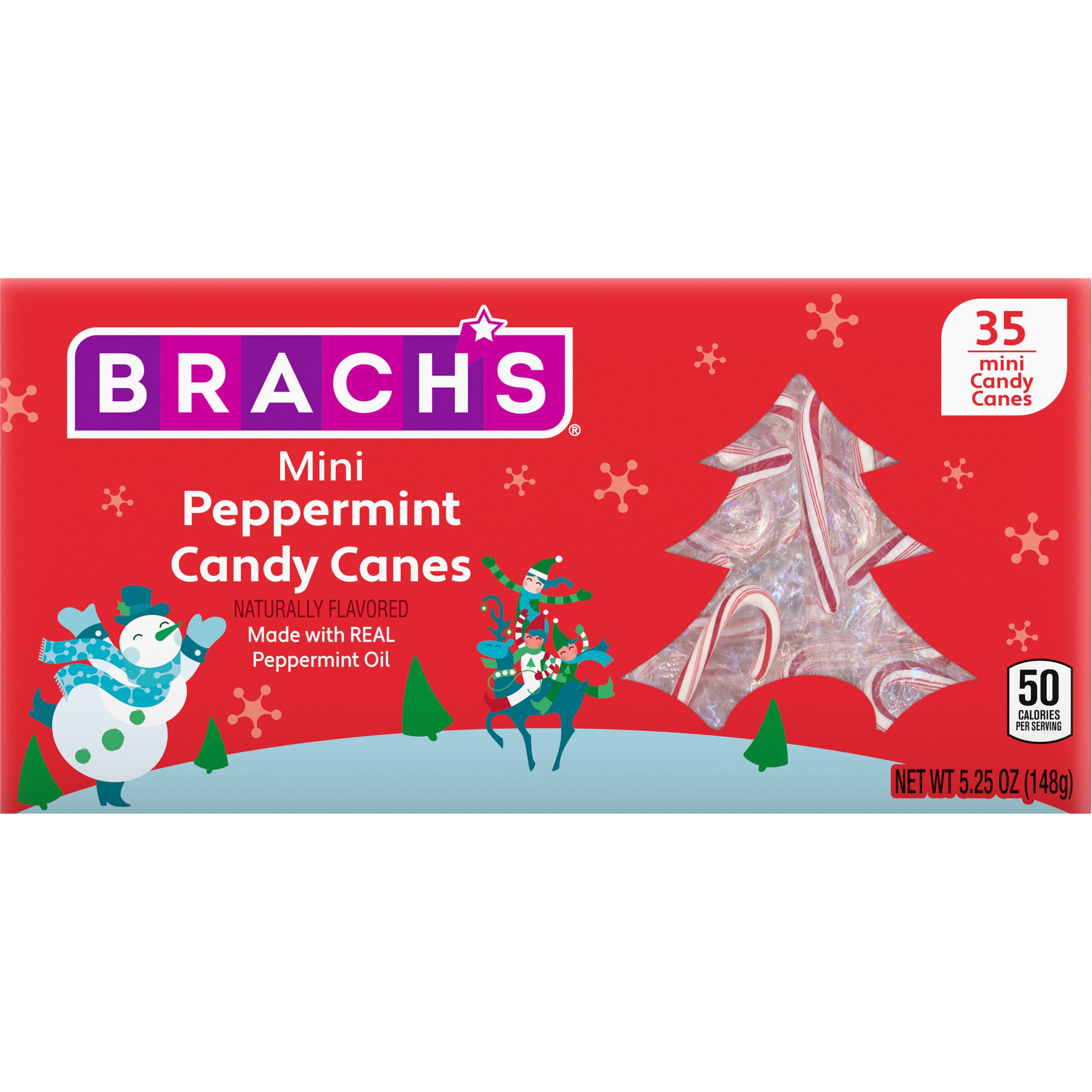 Brach&#x27;s&#xAE; Mini Peppermint Candy Canes, 35ct.