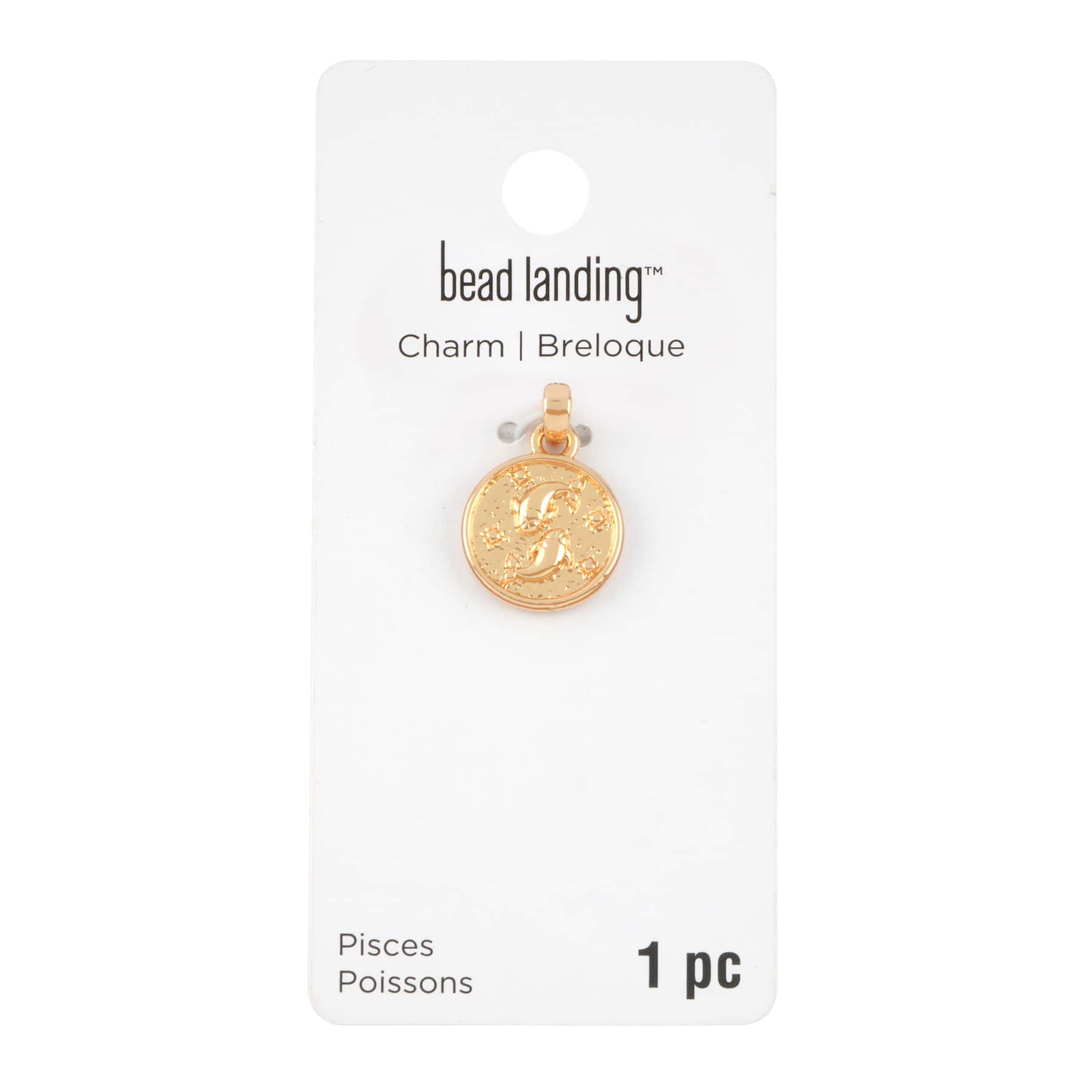 Metal Zodiac Coin Charm by Bead Landing&#x2122;