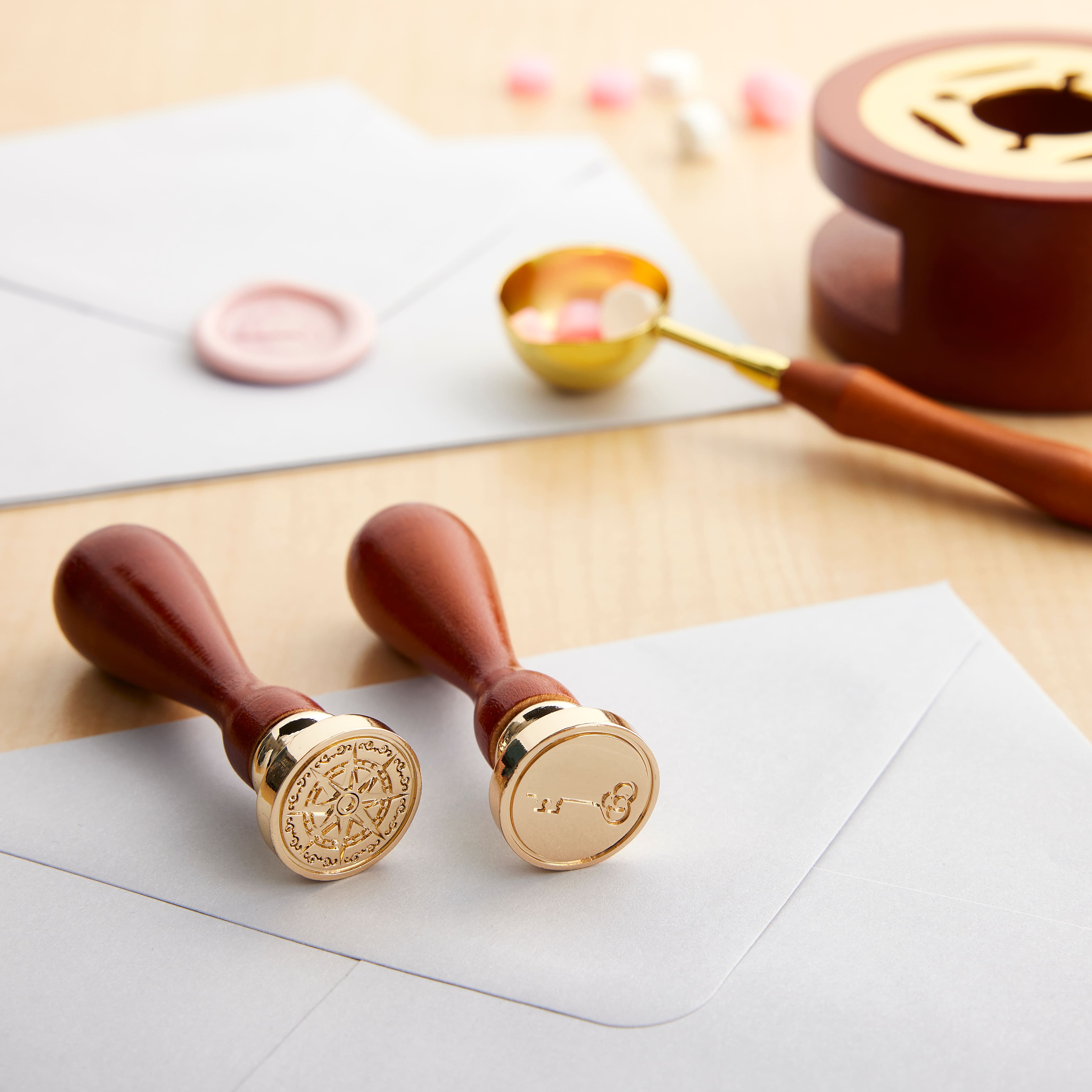 Key &#x26; Compass Wax Stamp Set by Recollections&#x2122;