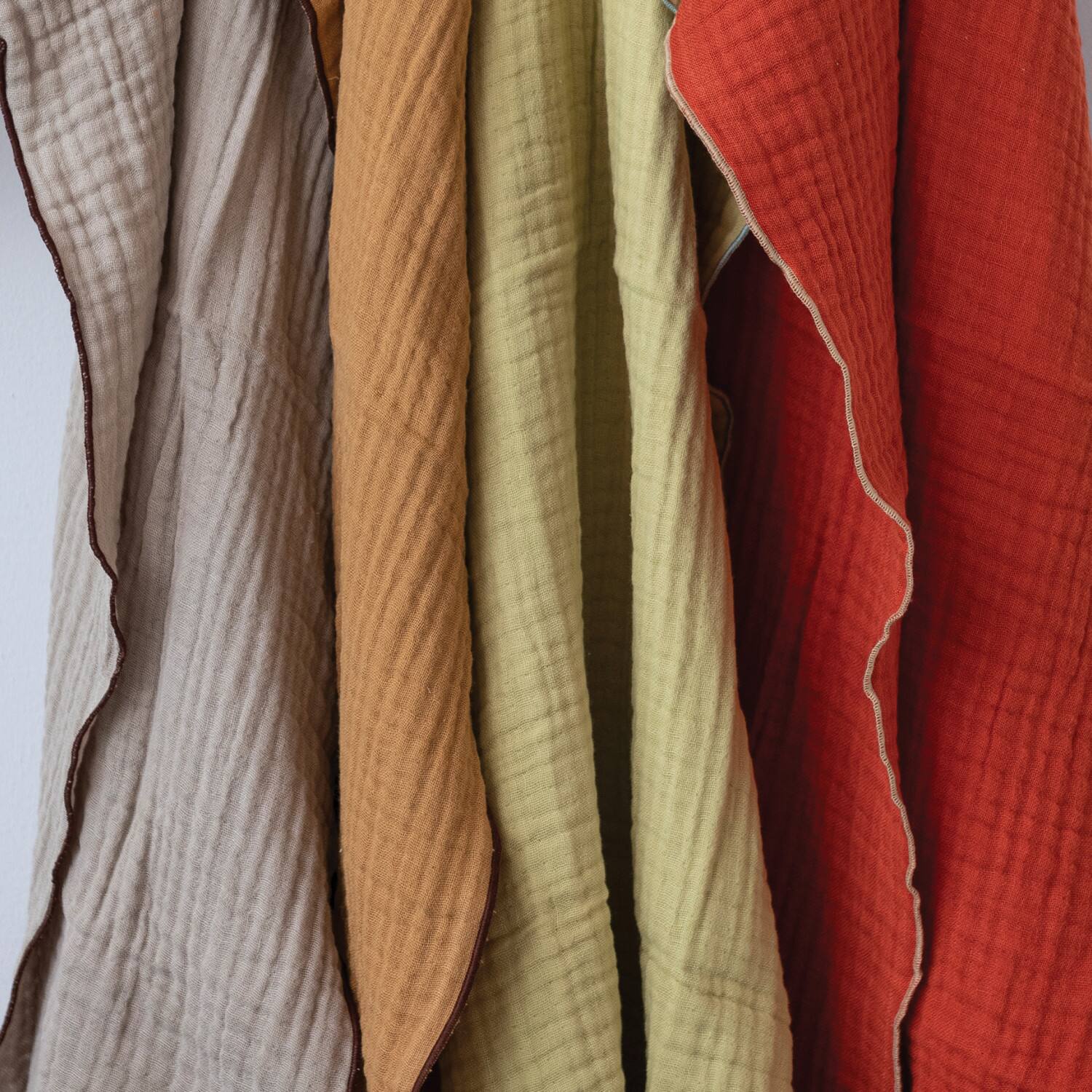 Hello Honey® Woven Cotton Double Cloth Tea Towels Set