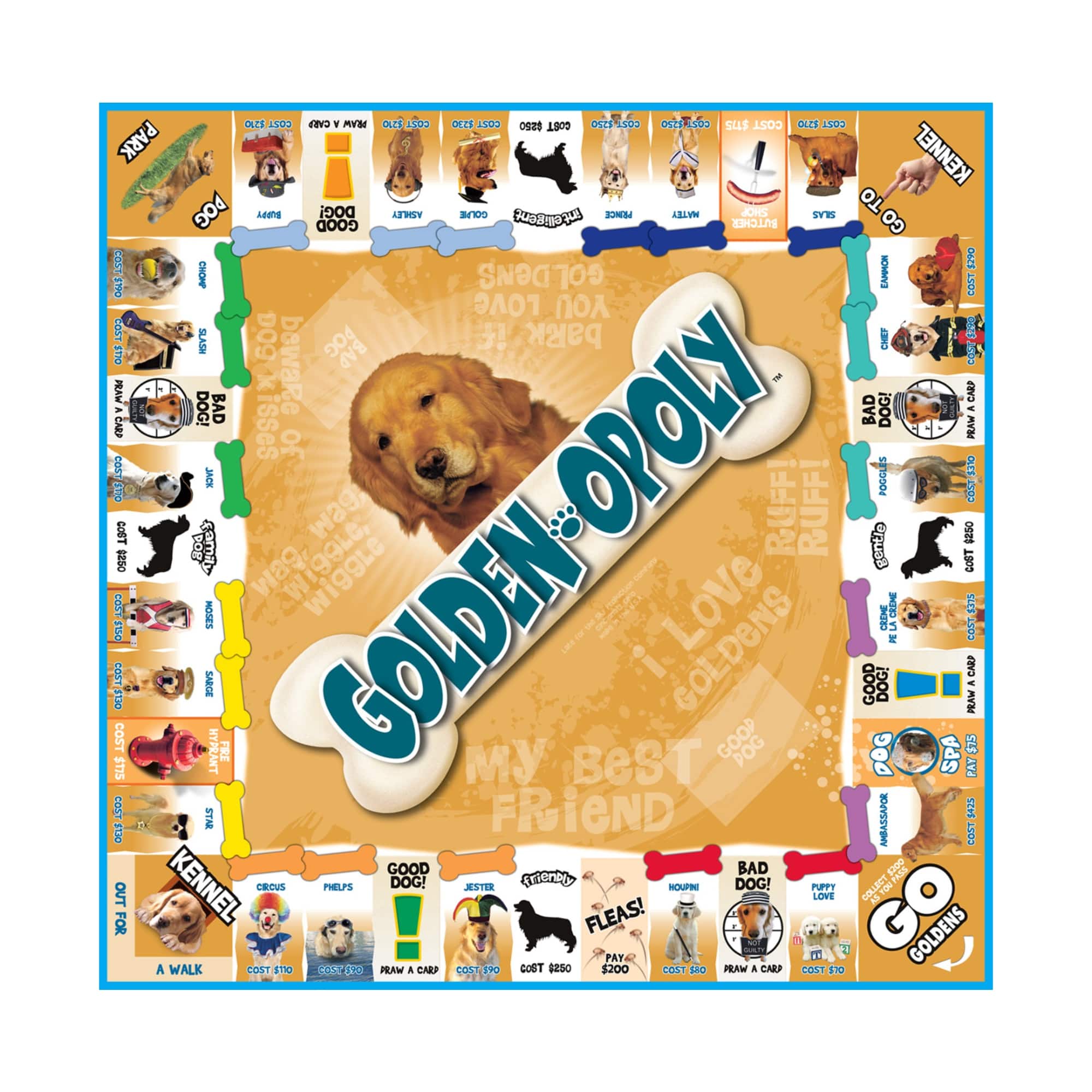 Late For The Sky Golden-Opoly™ Board Game