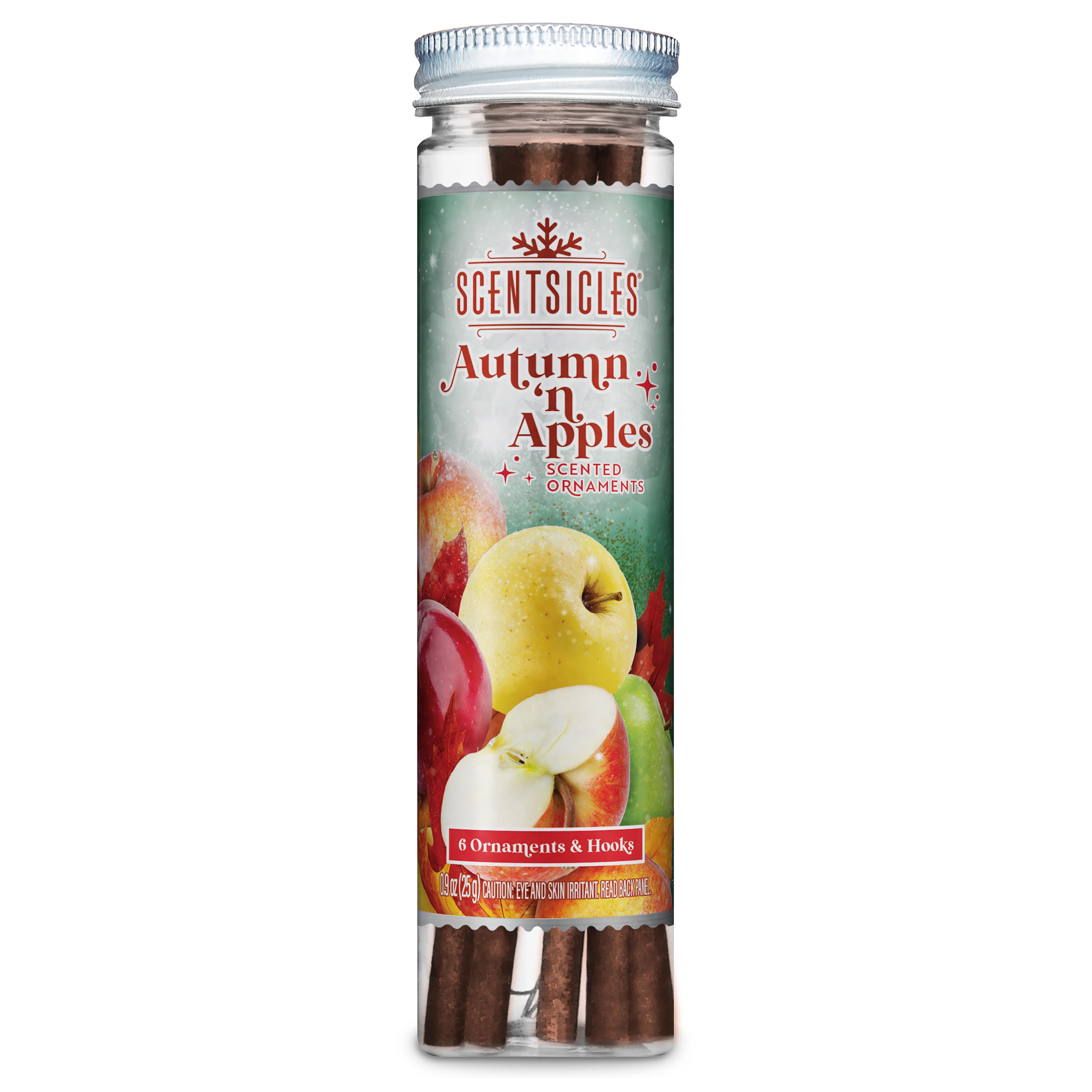 Scentsicles&#xAE; Autumn &#x27;n Apples Scented Ornament Sticks, 6ct.