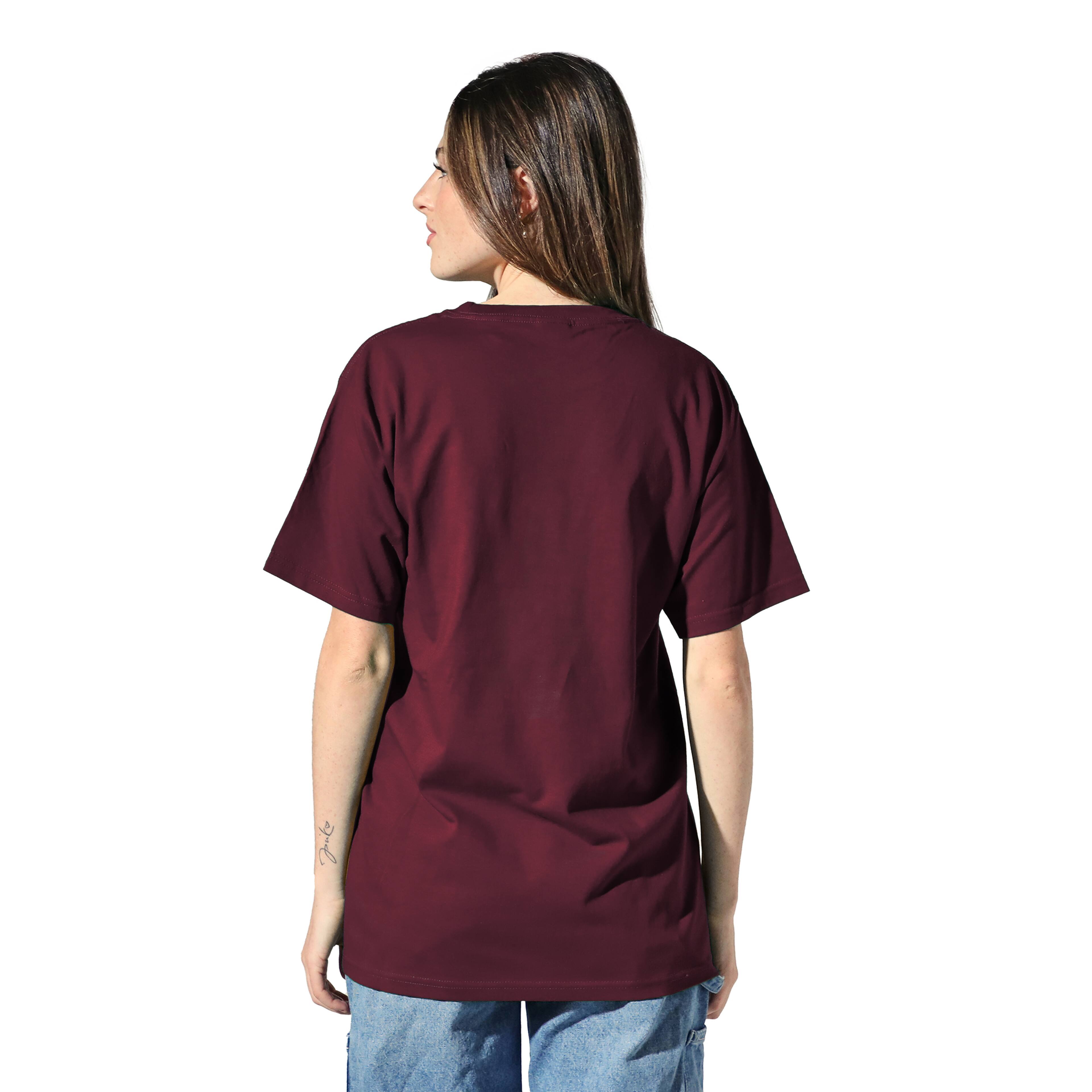 T-shirt marron &#xE0; col rond pour adulte &#xAB; AC/DC &#xBB;