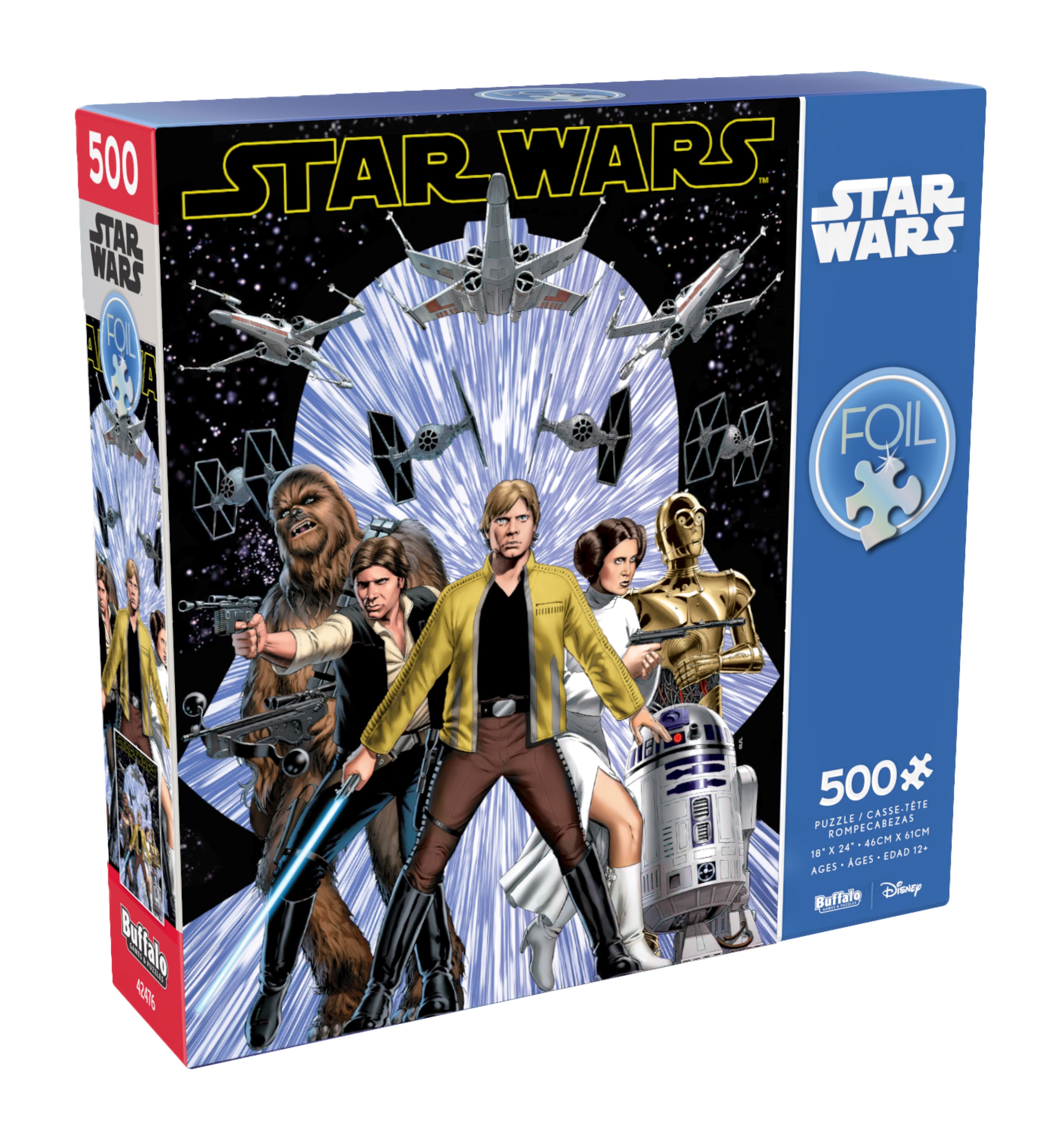 Assorted Foil 500 Piece Puzzle