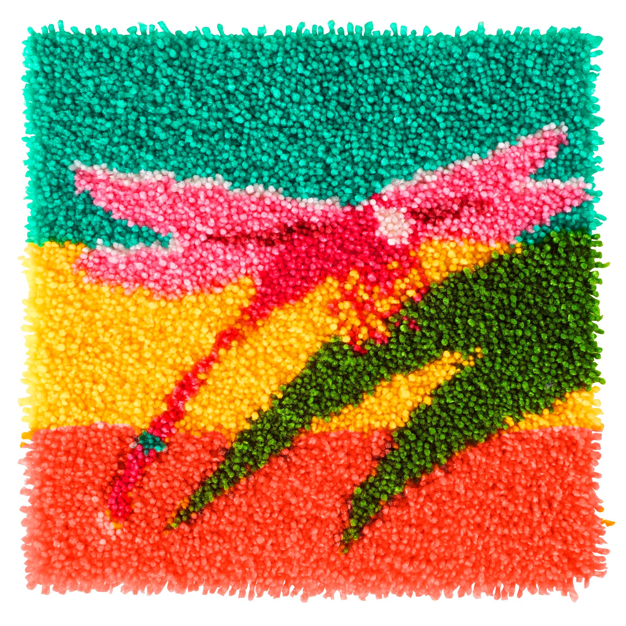 Leisure Arts&#xAE; Tropical Latch Hook Kit