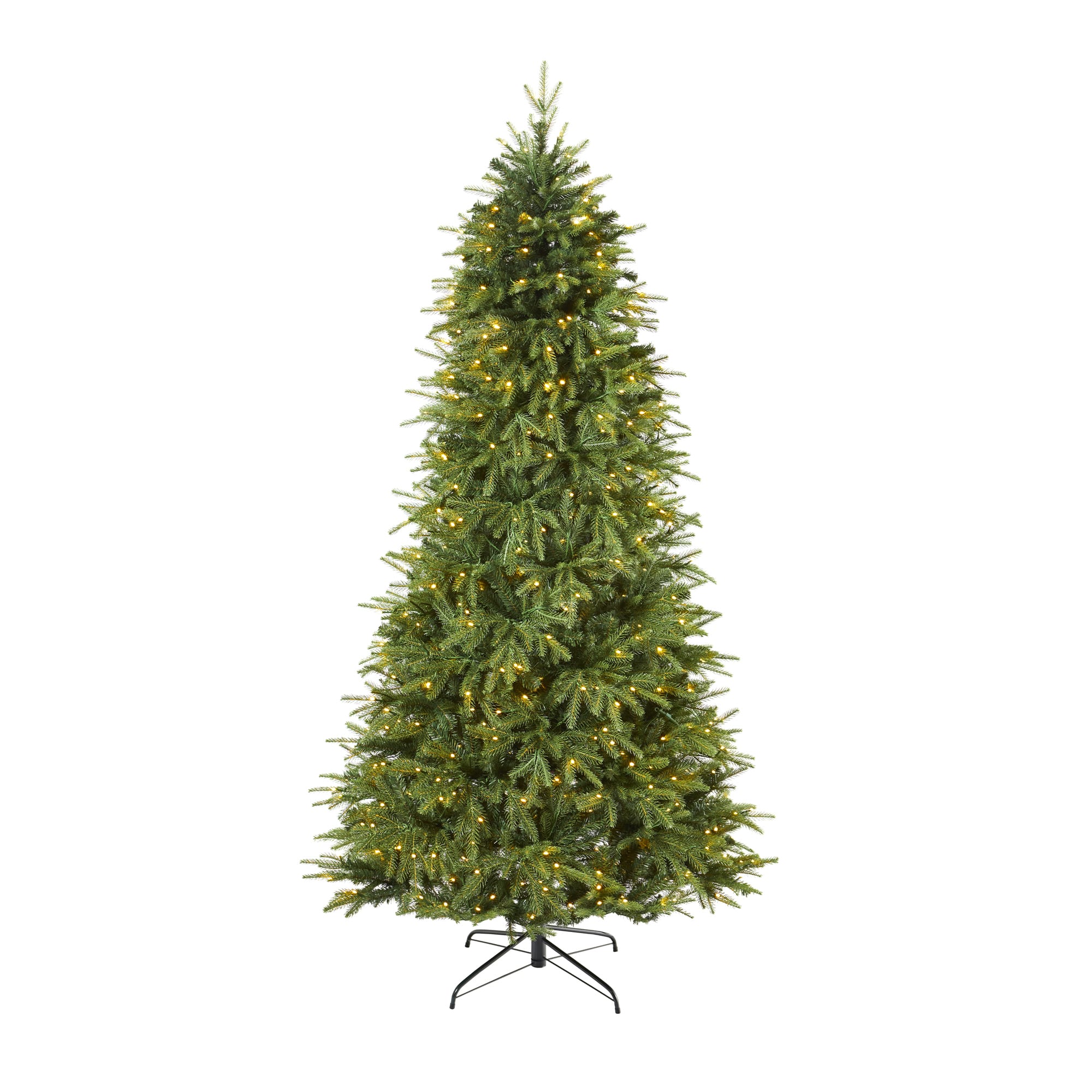 7ft. Pre-Lit Vancouver Fir Natural Look Artificial Christmas Tree with Clear LED Lights