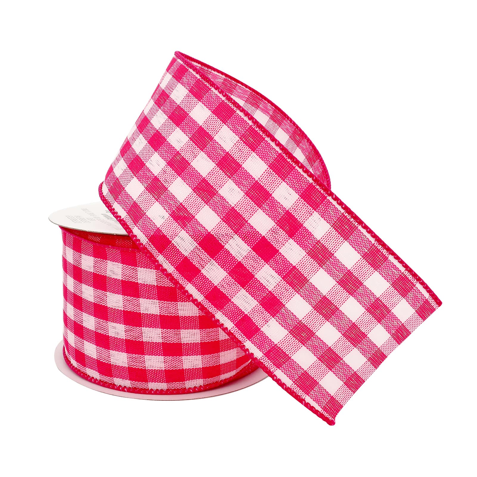 12 Pack: 2.5" x 8.3yd. Gingham Wired Ribbon by Celebrate It™