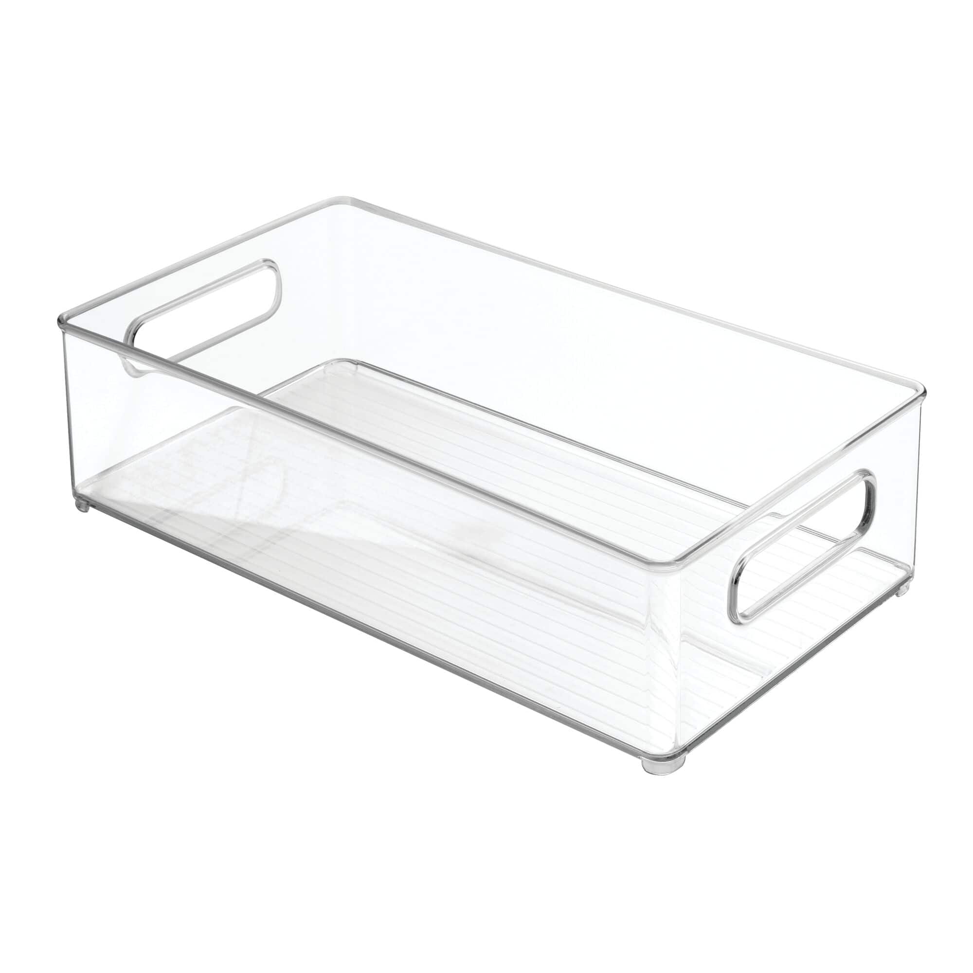 6 Pack: iDesign 14.5&#x22; x 8&#x22; Clear Plastic Storage Bin