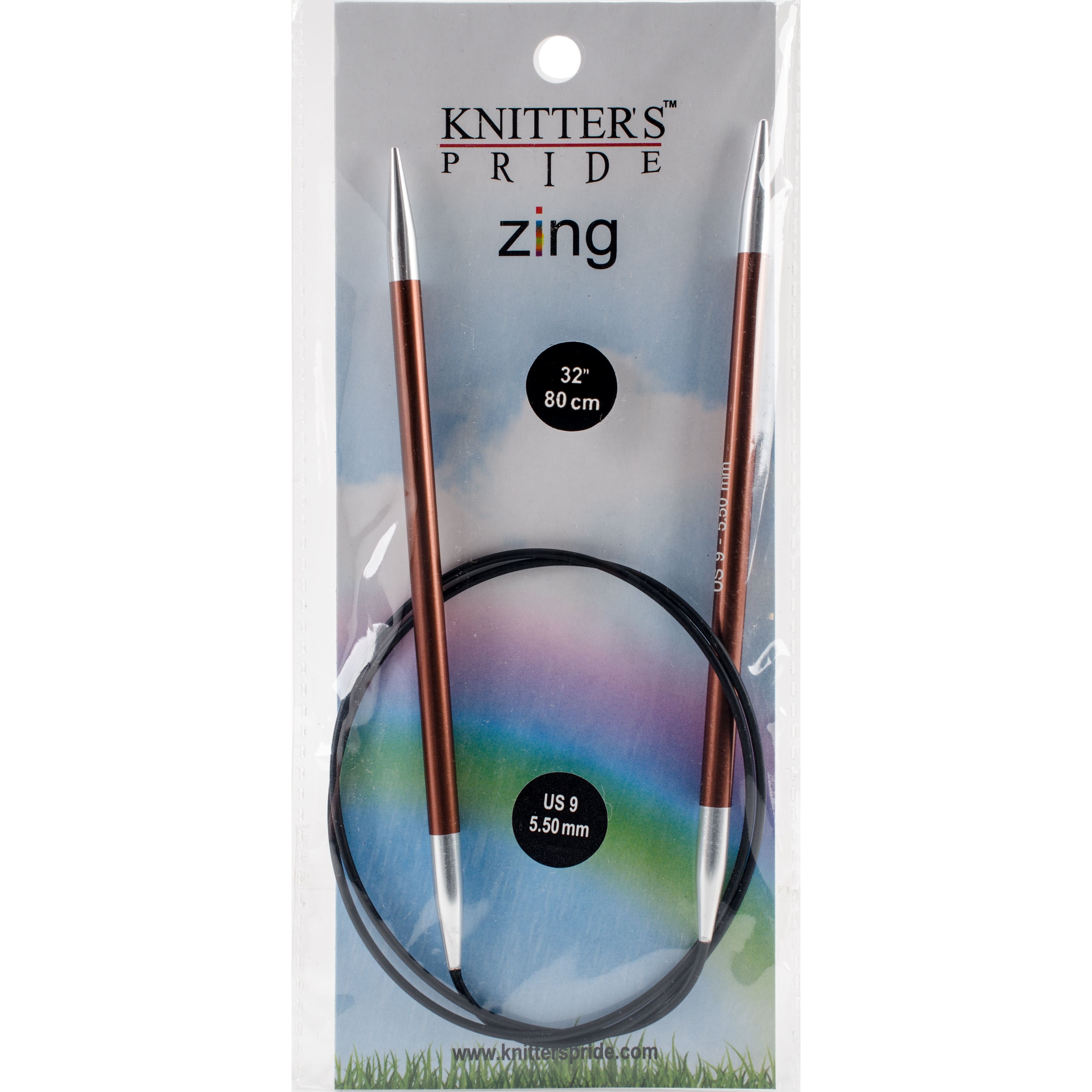 Knitter's Pride 9 Zing Fixed Circular