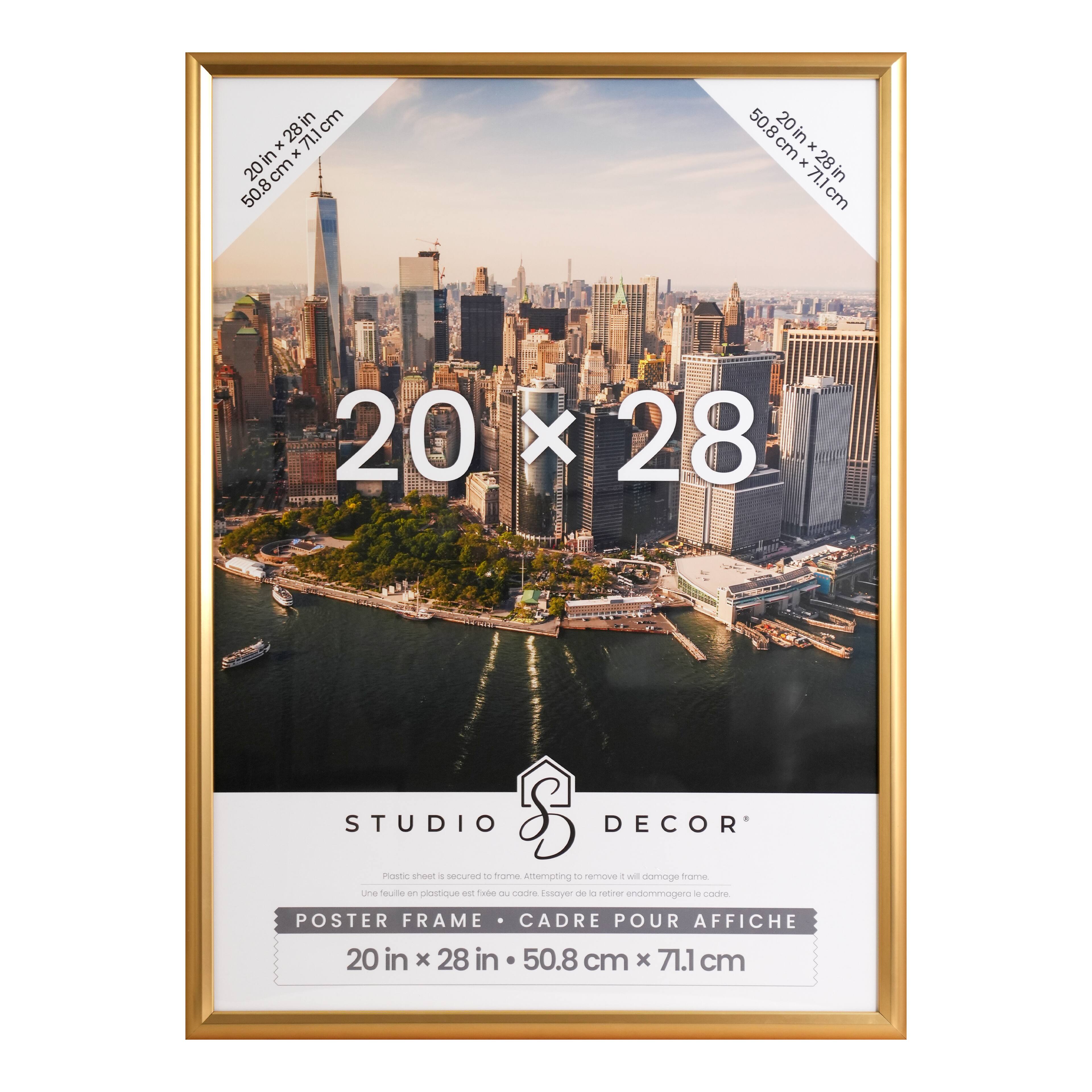 6 Pack: Gold Poster Frame by Studio Décor®