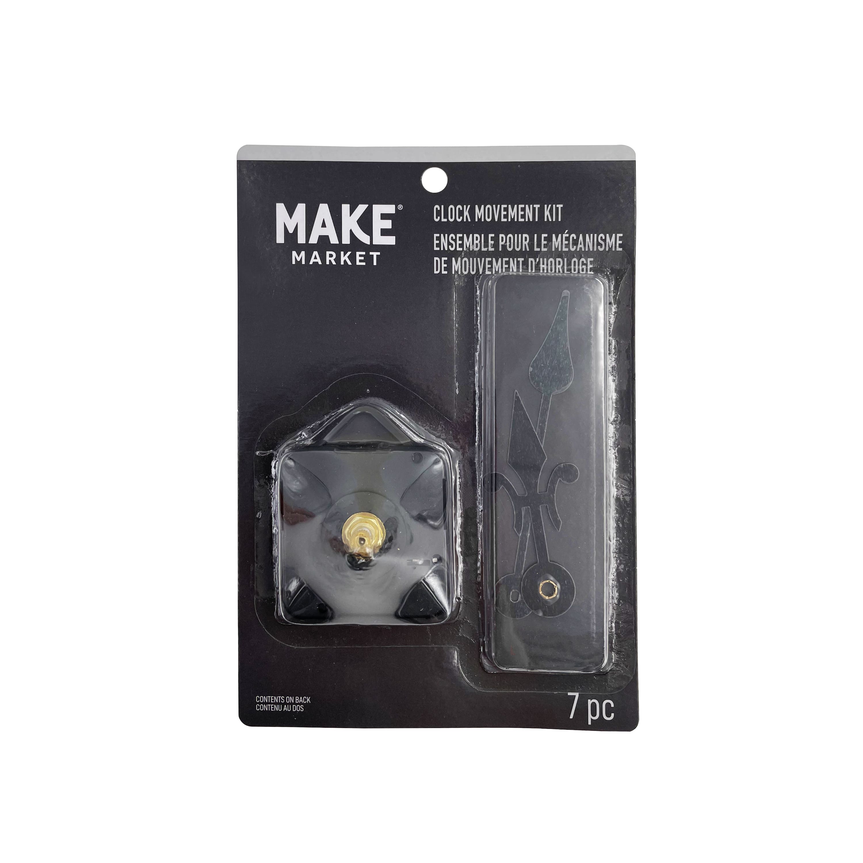 6 Pack: 1/4" Clock Movement Kit by Make Market®