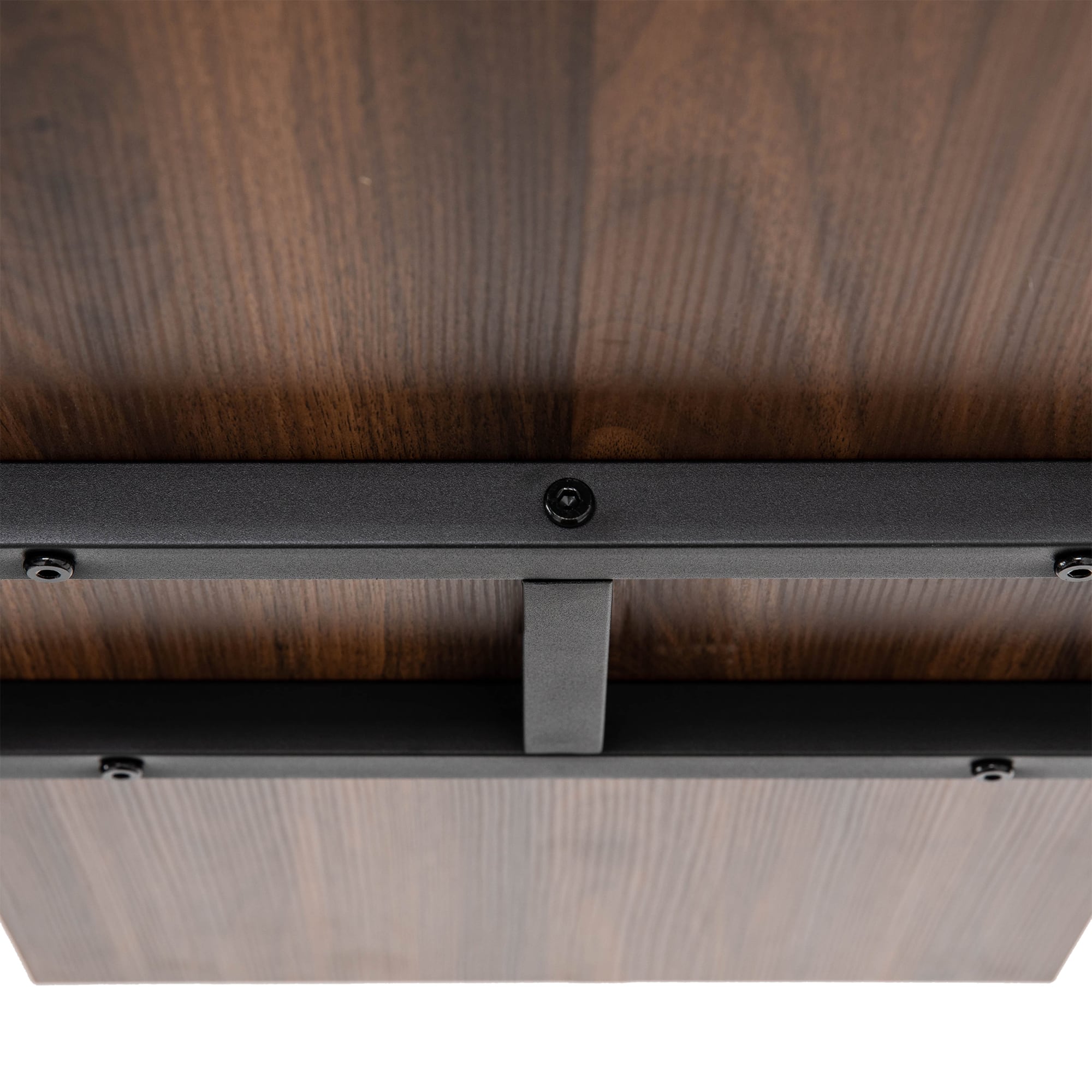 Glitzhome® 5.5ft. Modern Industrial 4-Tier A-Frame Open Ladder Bookshelf