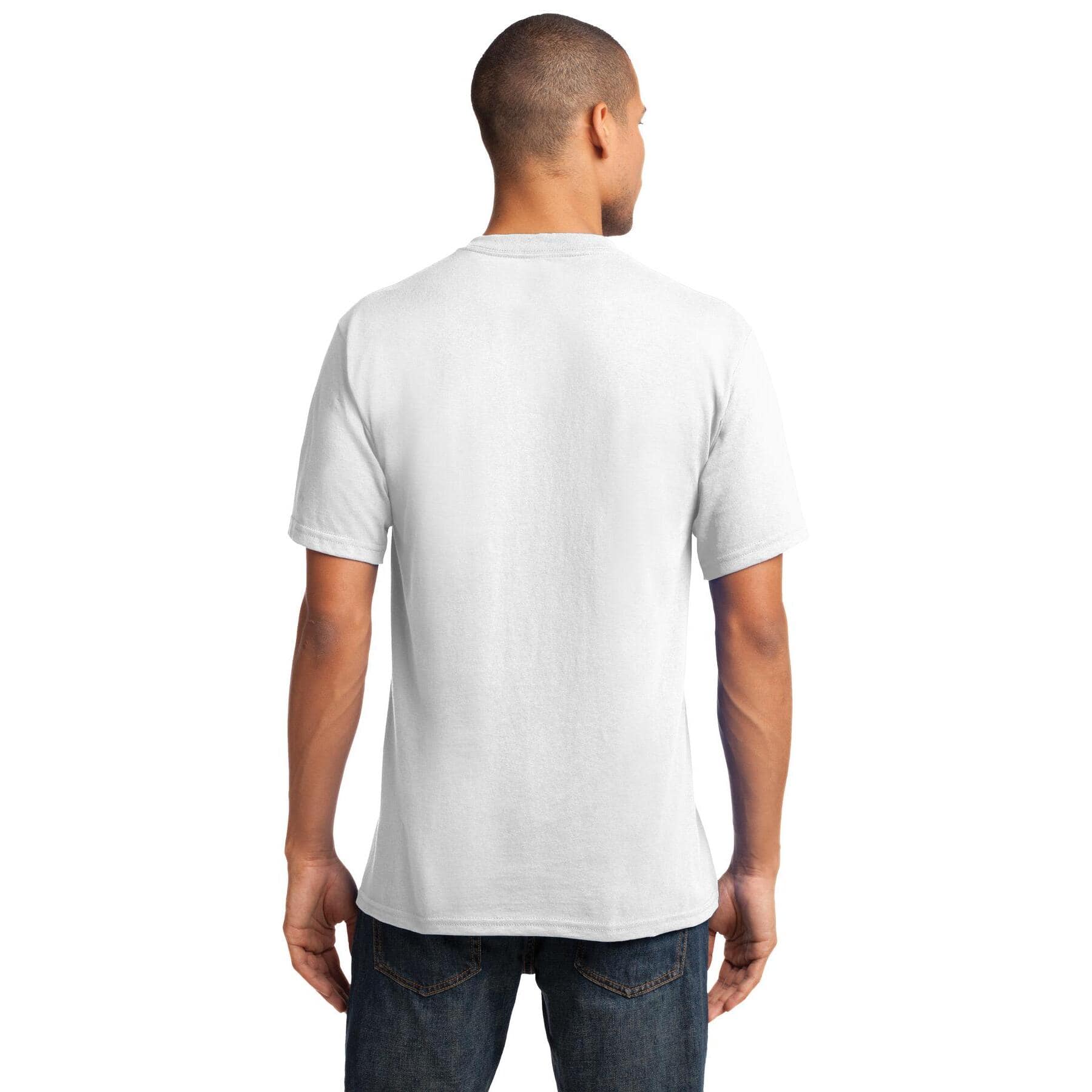 Port & Company® Men's Core Cotton V-Neck T-Shirt