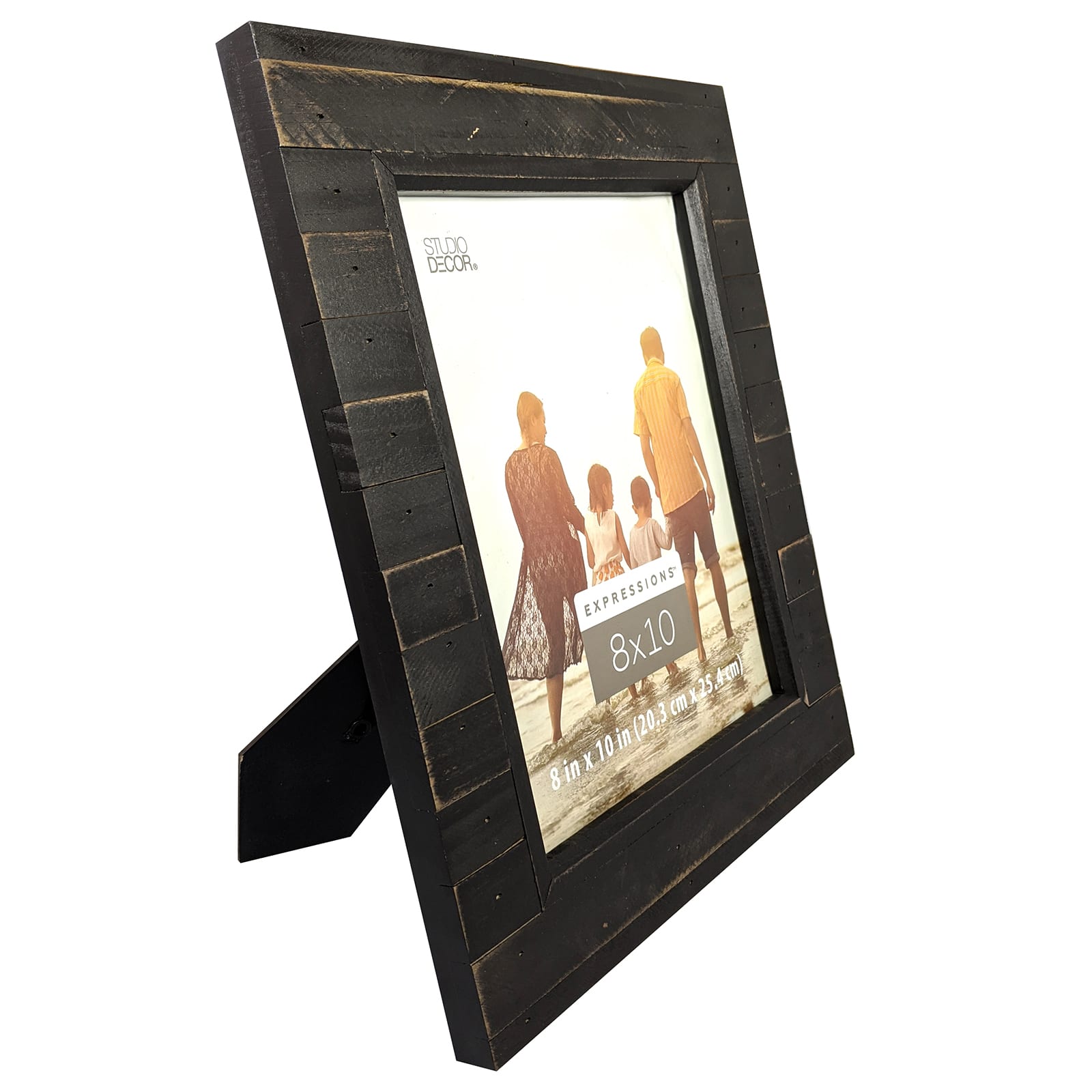 Expressions&#x2122; Black Salvage Chic Frame by Studio D&#xE9;cor&#xAE;