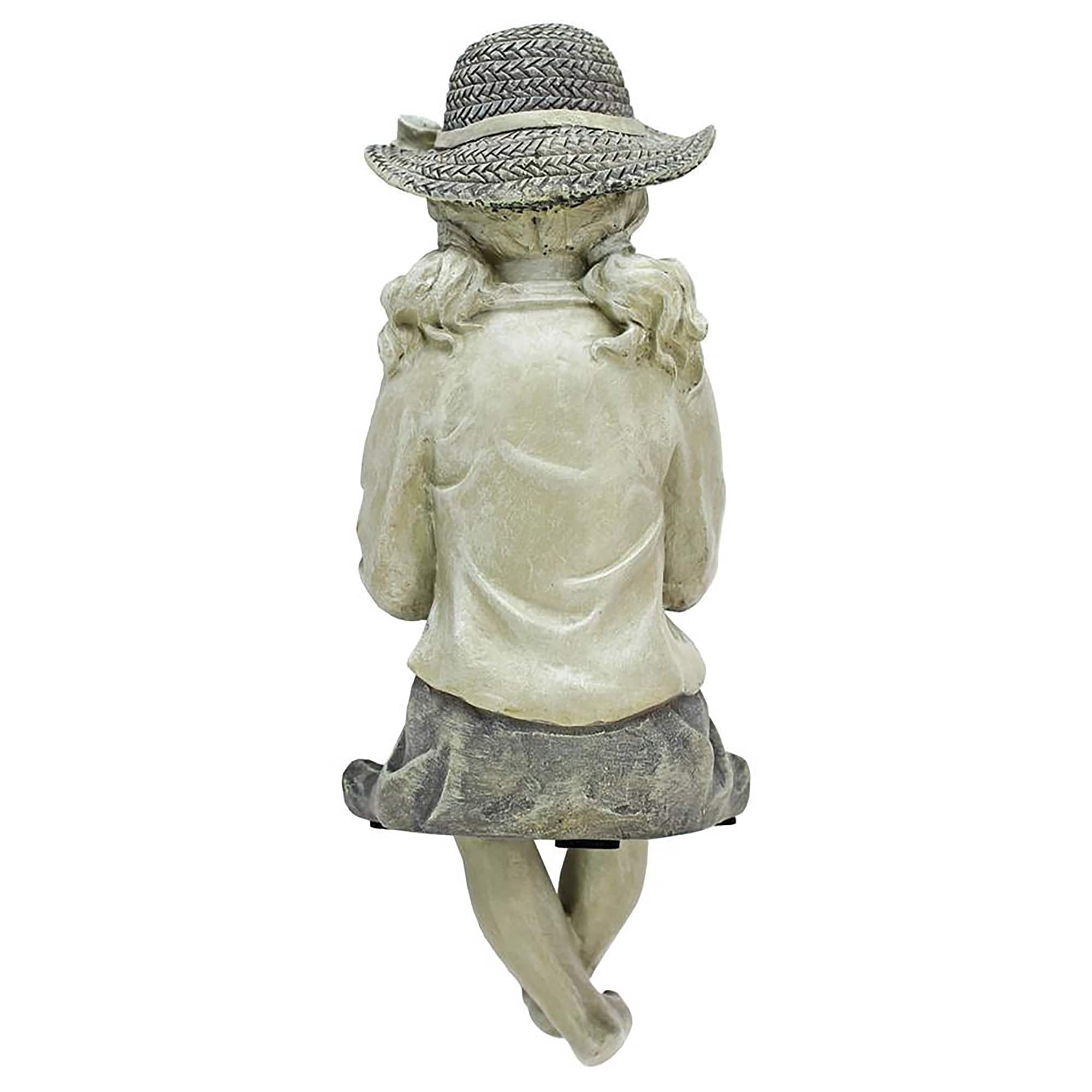 Design Toscano 11&#x22; Nellie&#x27;s Big Catch Fishing Statue