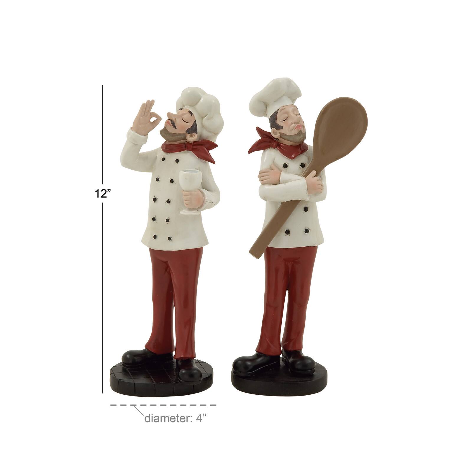 12&#x22; Decorative Chef Accents, 2ct.