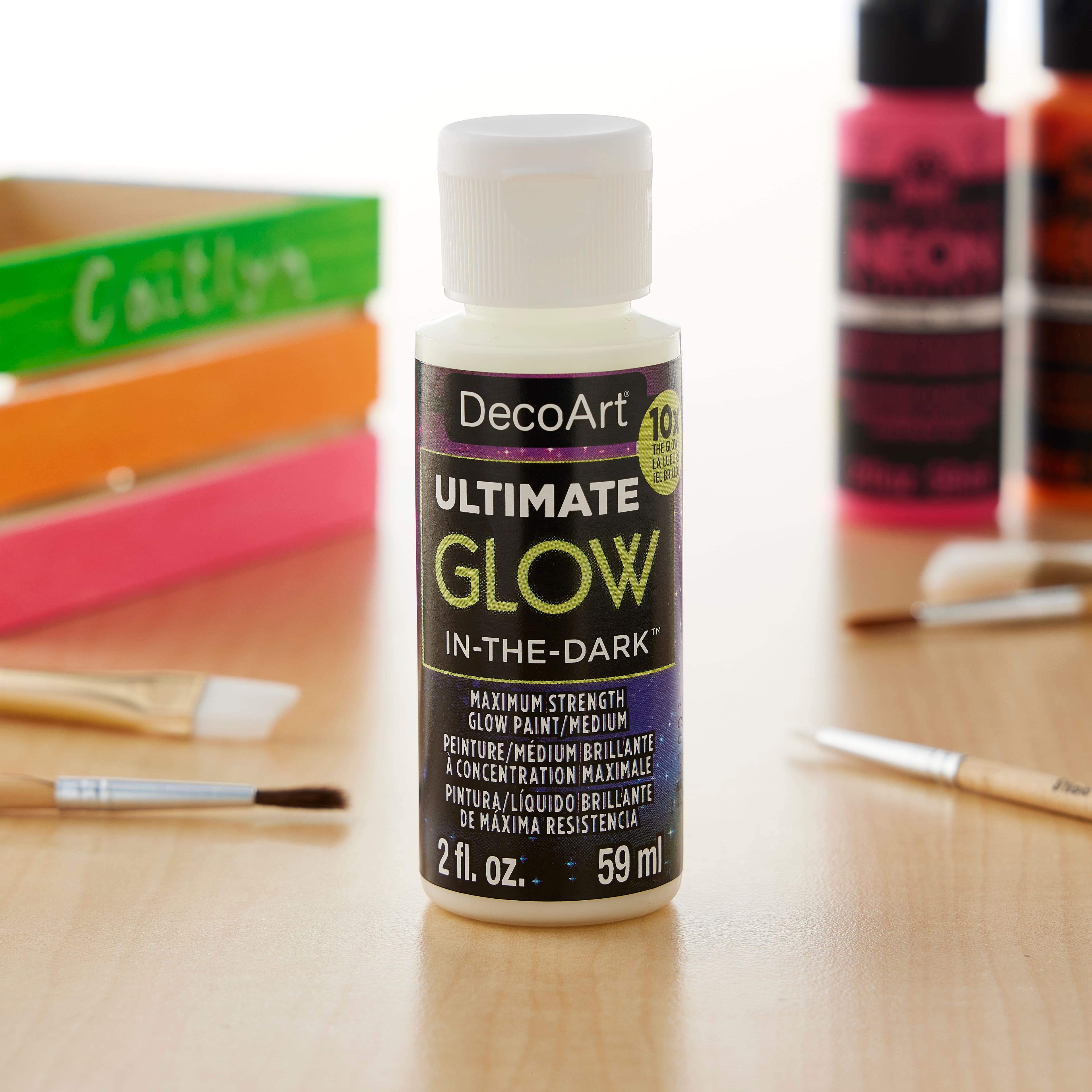 DecoArt® Ultimate Glow-In-The-Dark™ Paint, 2oz.