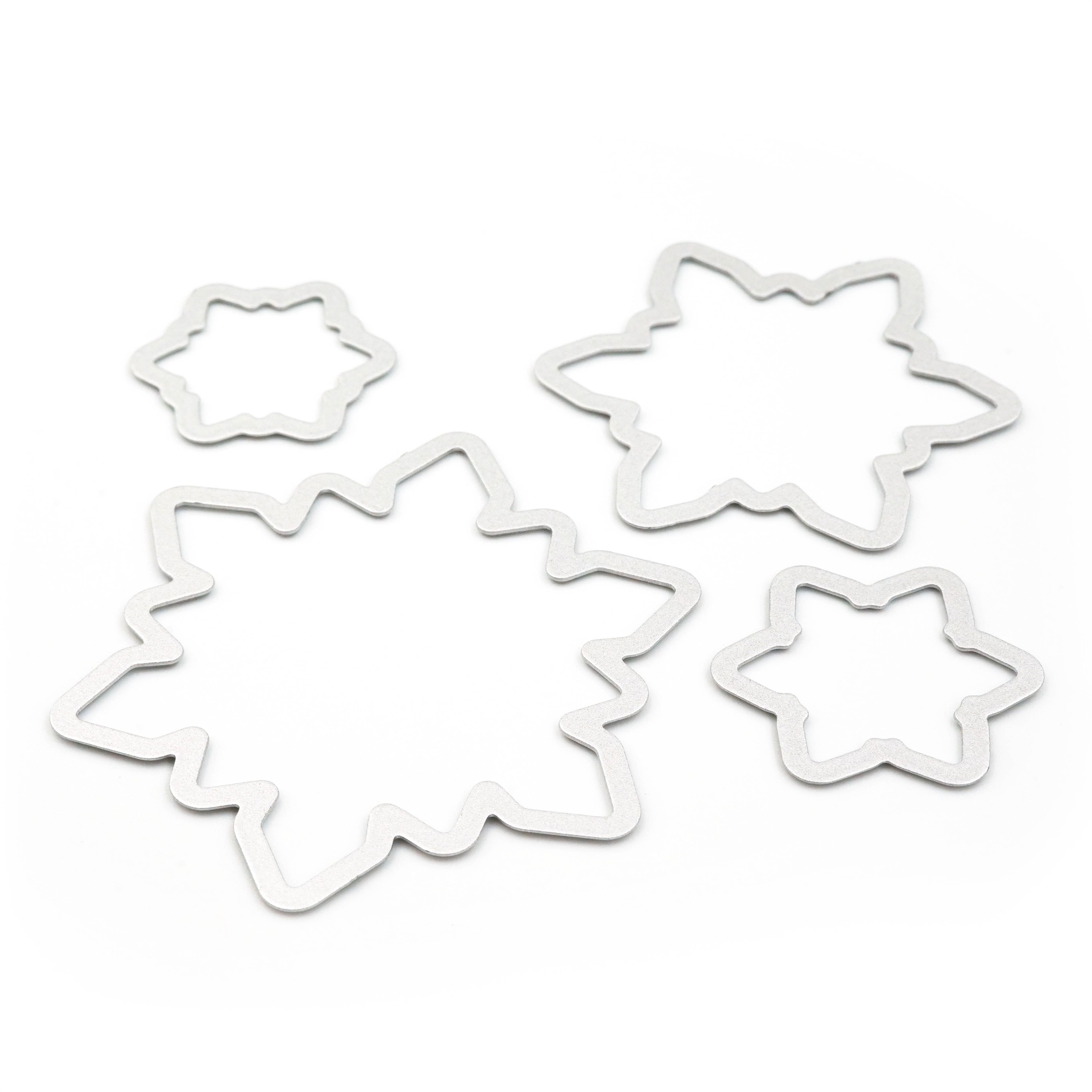 Snowflake Clear Stamp &#x26; Die Set by Recollections&#x2122;