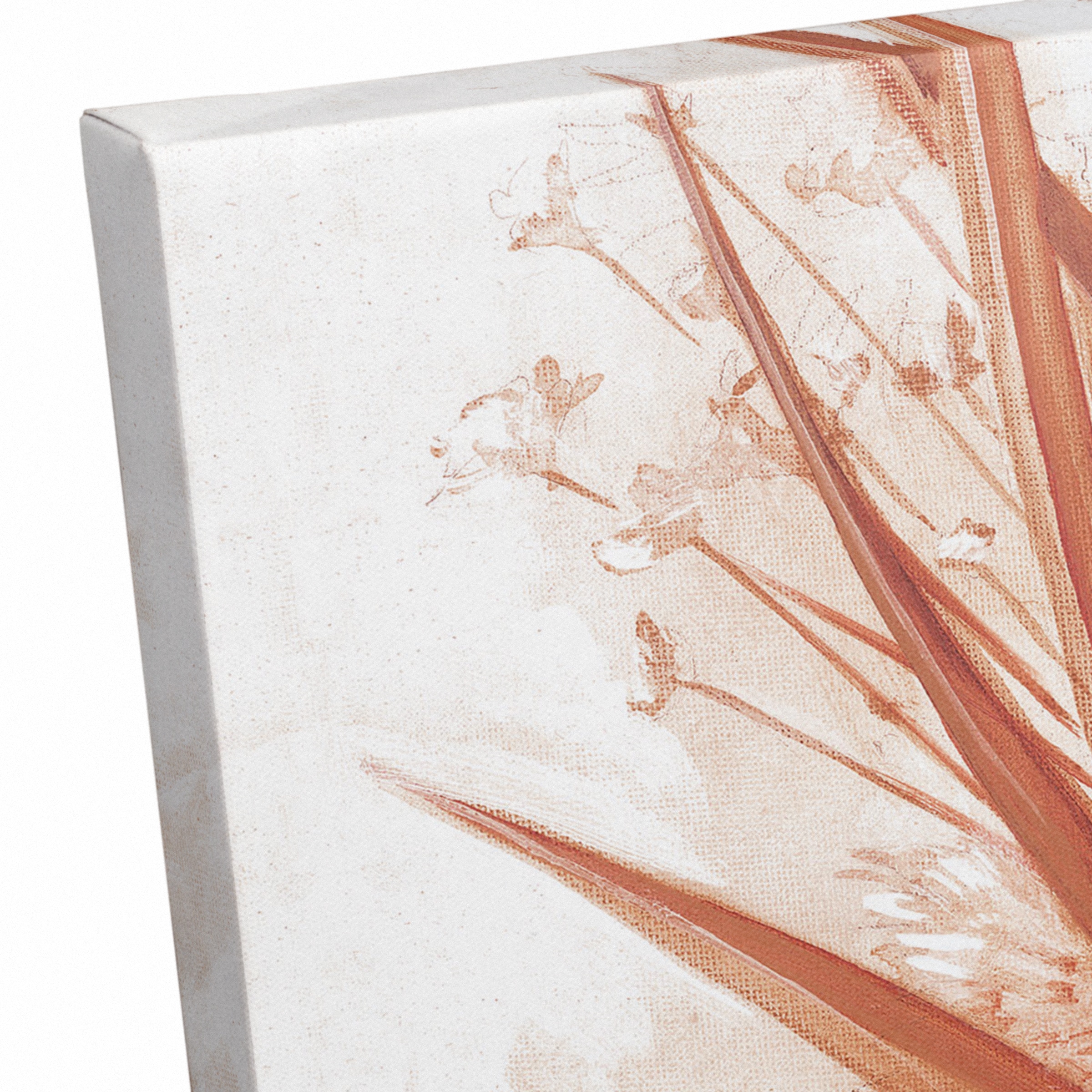 Terracotta Bouquet Canvas Wall Art