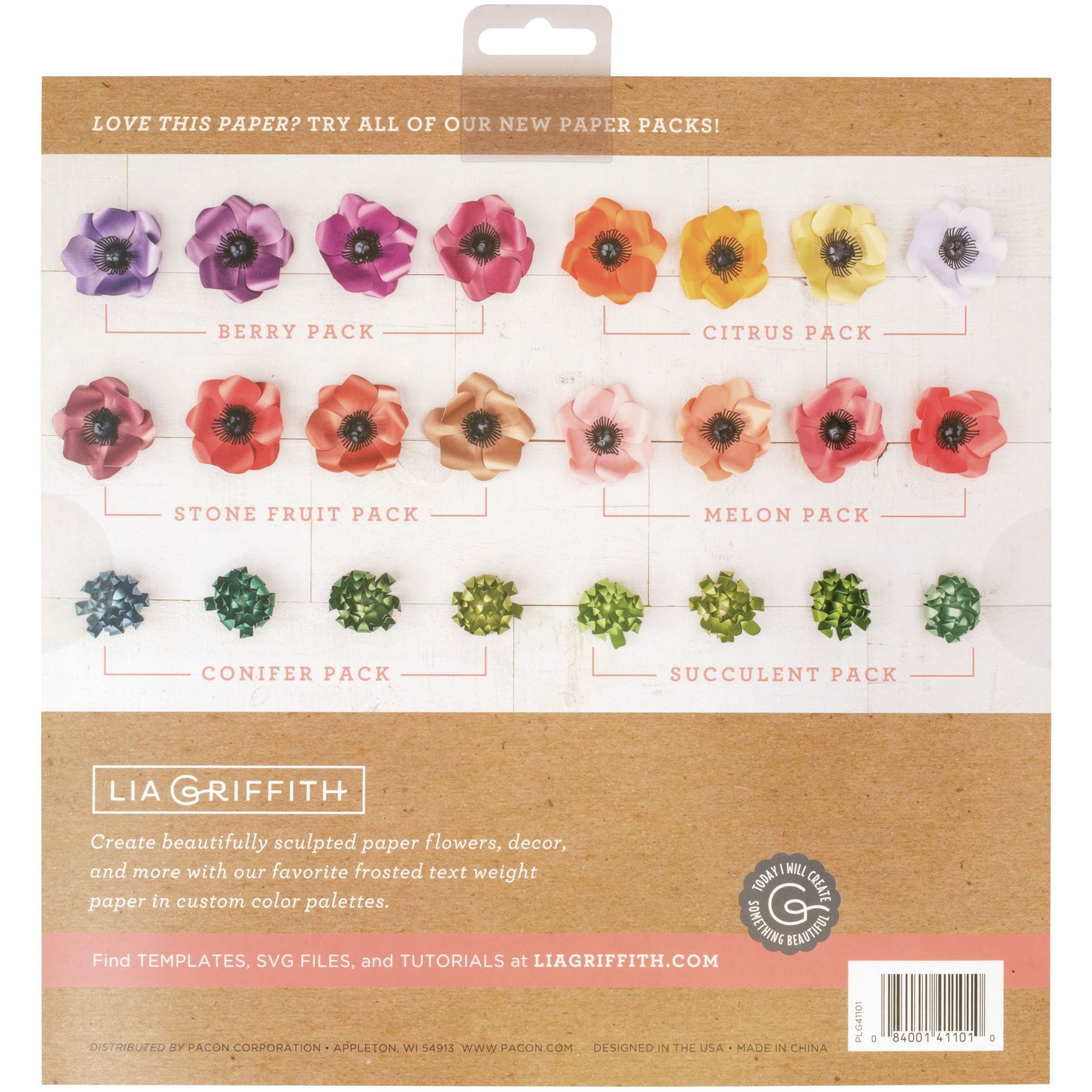 Frosted Craft Tissue Paper 12" x 12" 20 ct. Melon-Pinks