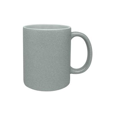 11.8oz. Silver Glitter Ceramic Sublimation Mug by Make Market® image