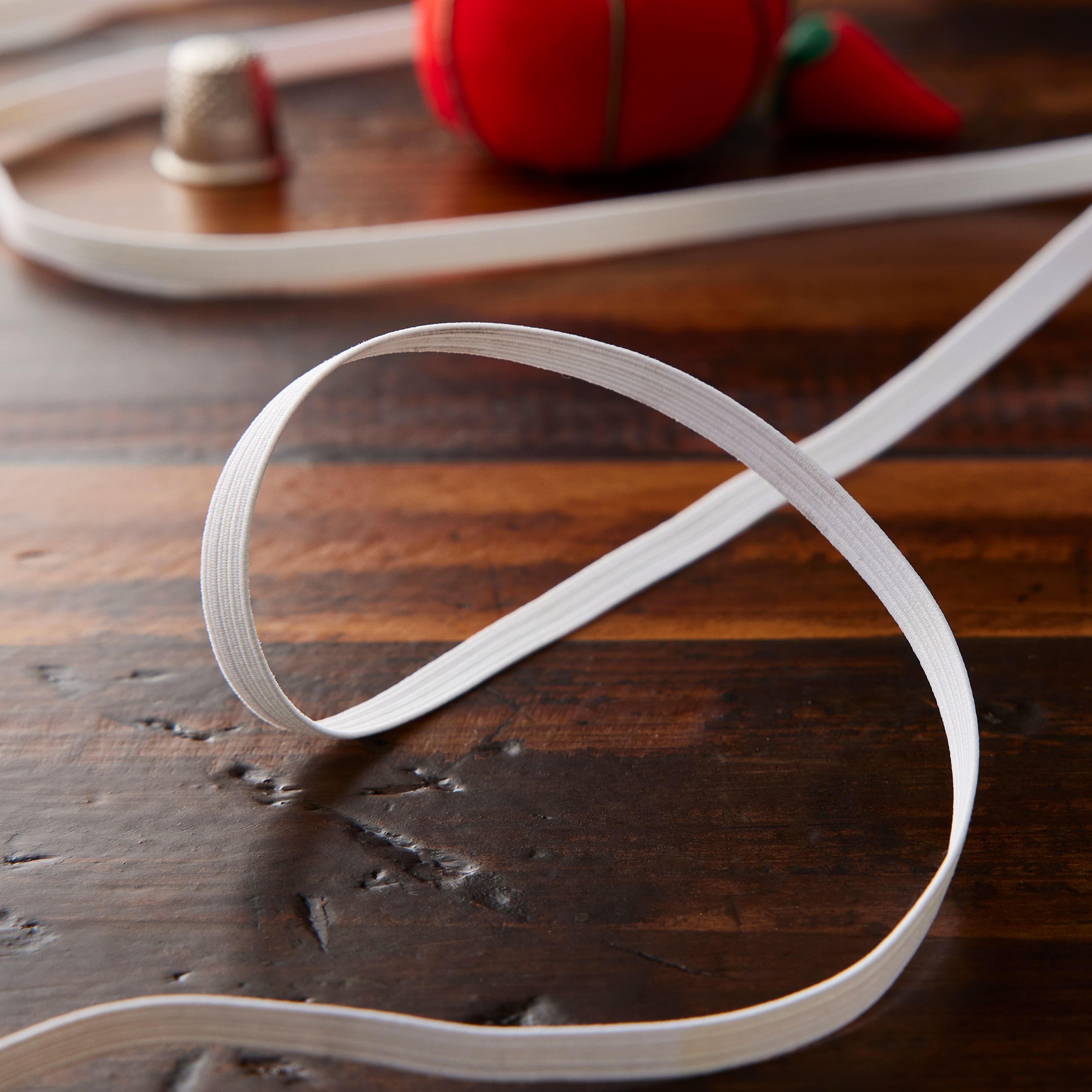 12 Pack: 1/4" Braided Elastic Hank by Loops & Threads™