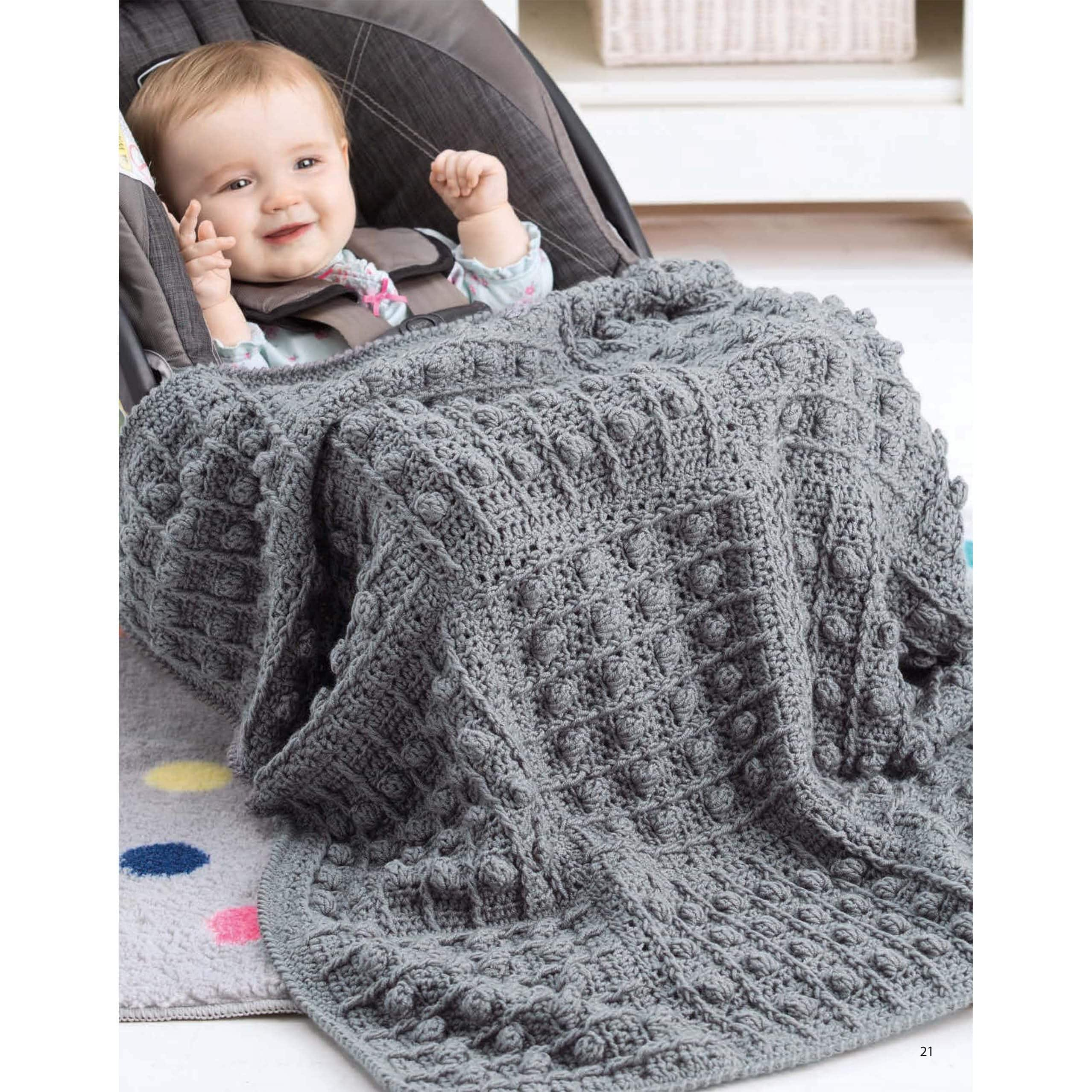 Leisure Arts&#xAE; On The Go Baby Blankets Crochet Book