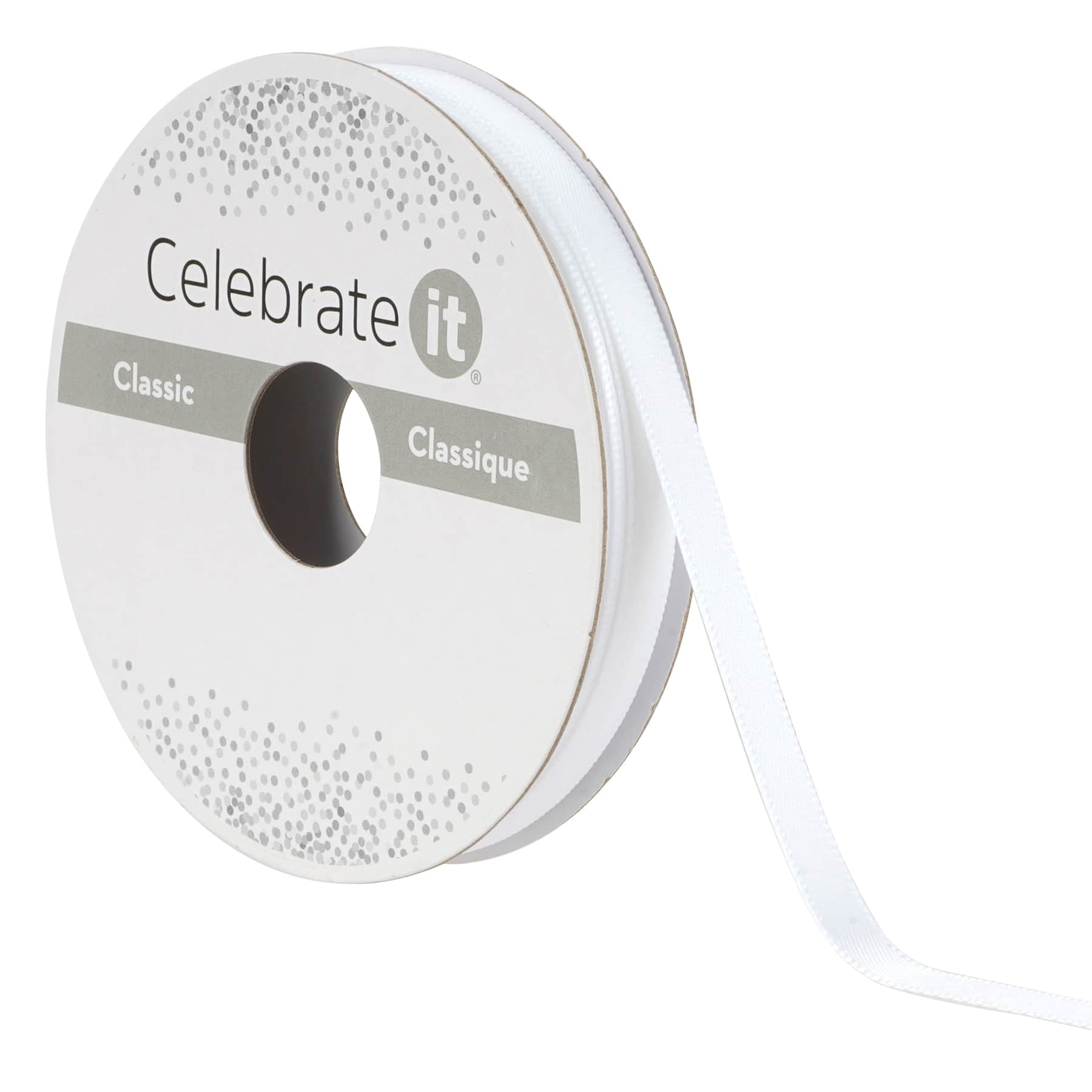 1/4&#x22; x 10yd. Satin Ribbon by Celebrate It&#x2122;