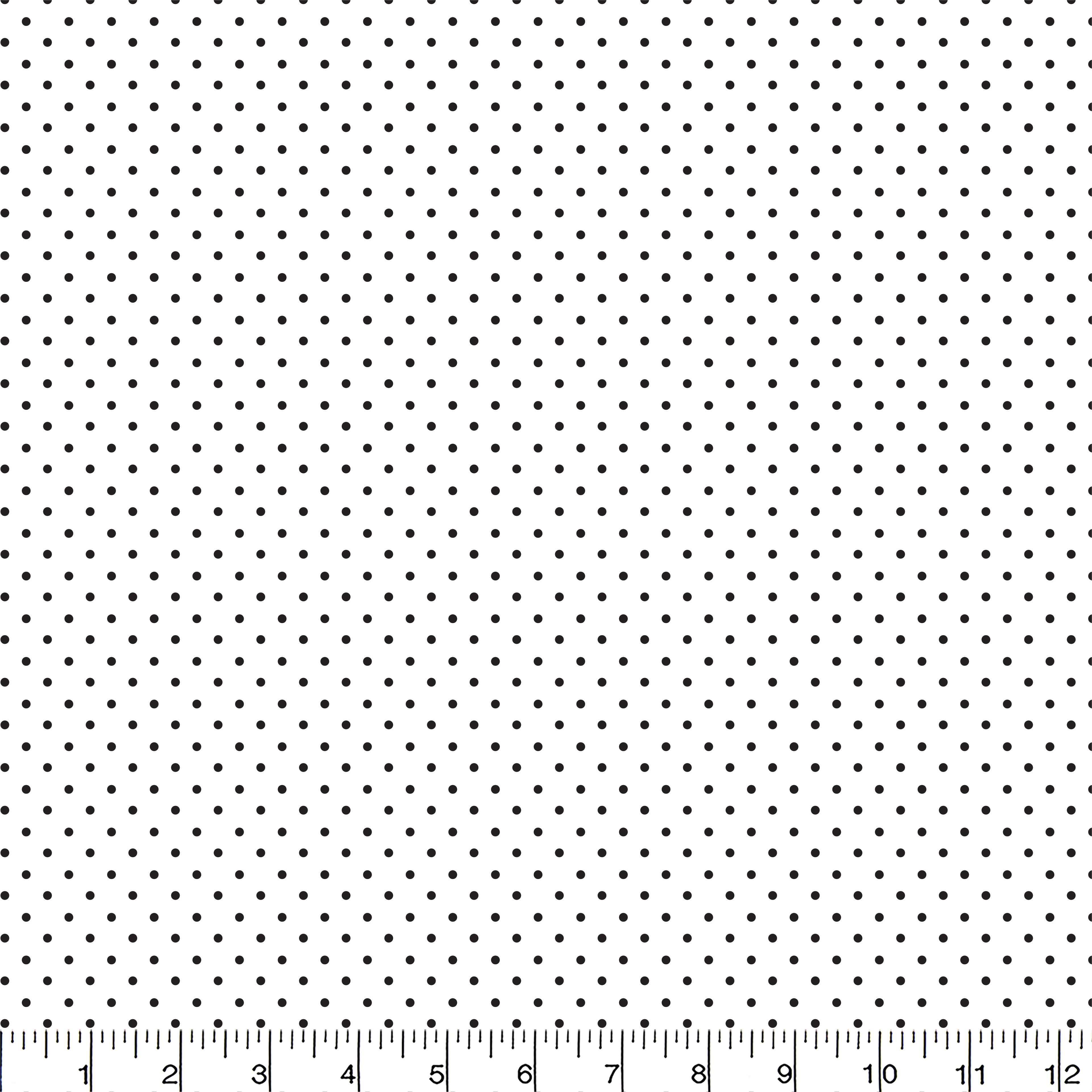 Eugene Textiles Swiss Dots Print Craft Fabric