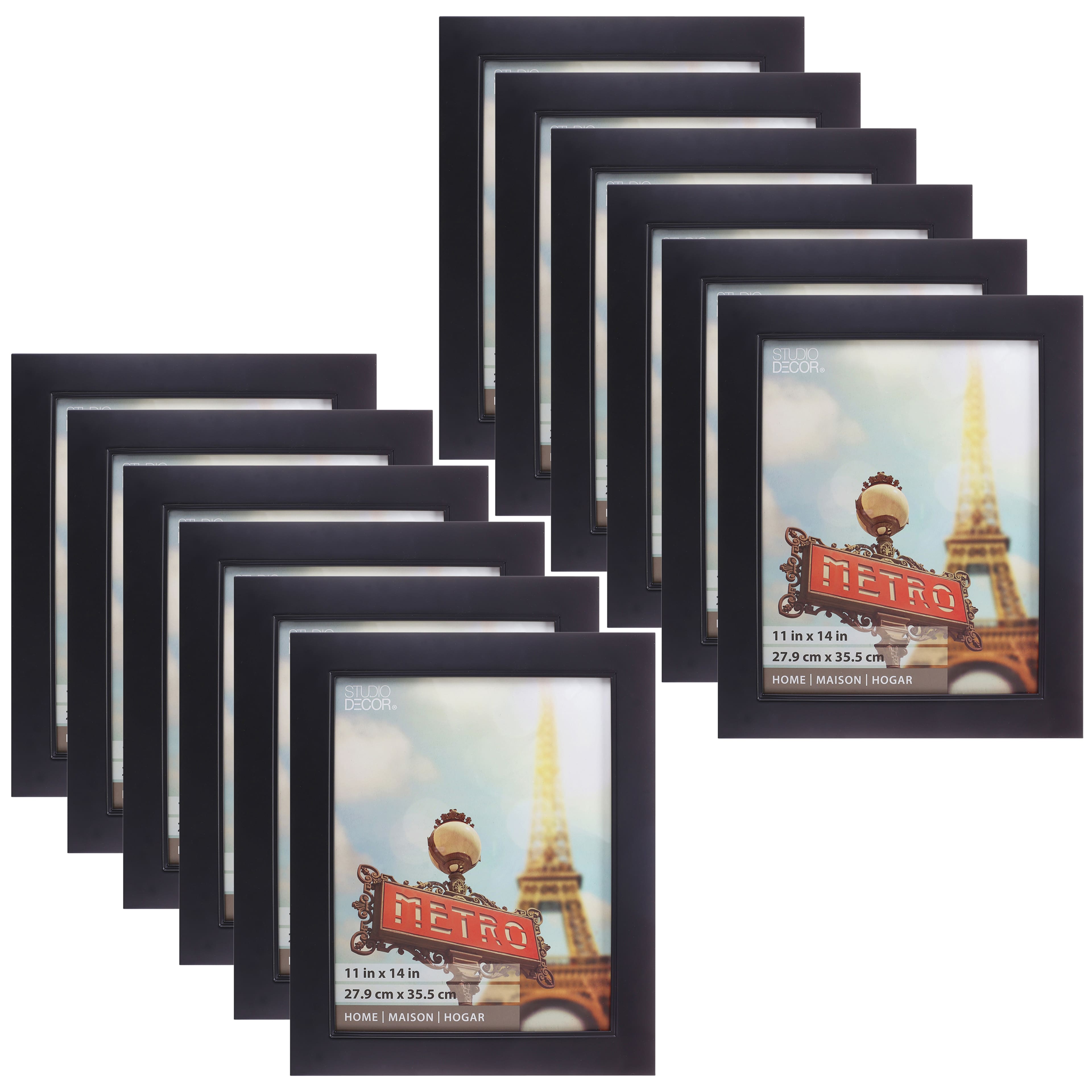 12 Pack: Black Studio 11" x 14" Frame, Home by Studio Décor®