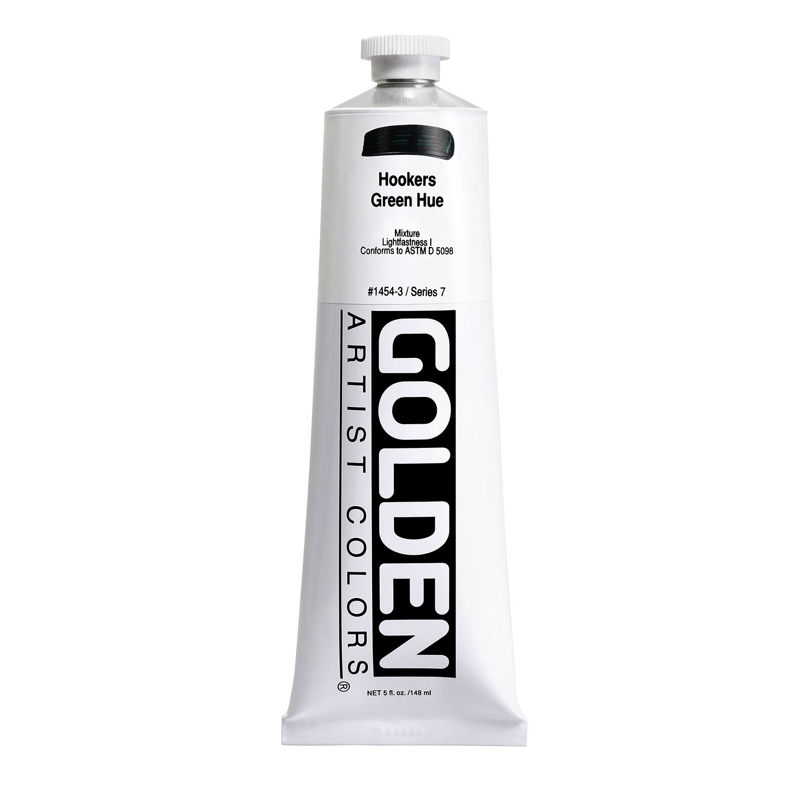 Golden Historical Heavy Body Acrylics 5 oz Paint in Hookers Green Hue