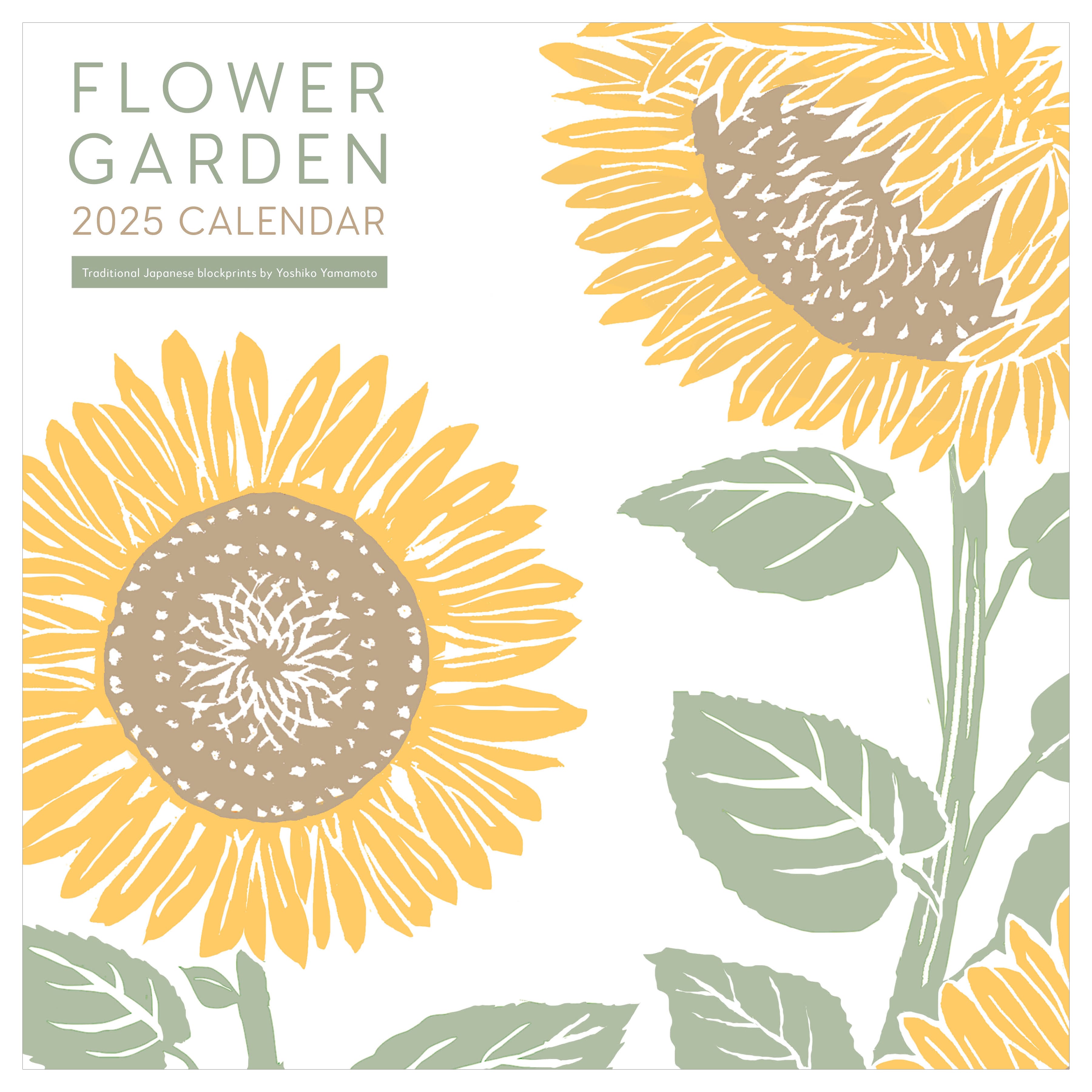 TF Publishing 2025 Flower Garden Wall Calendar