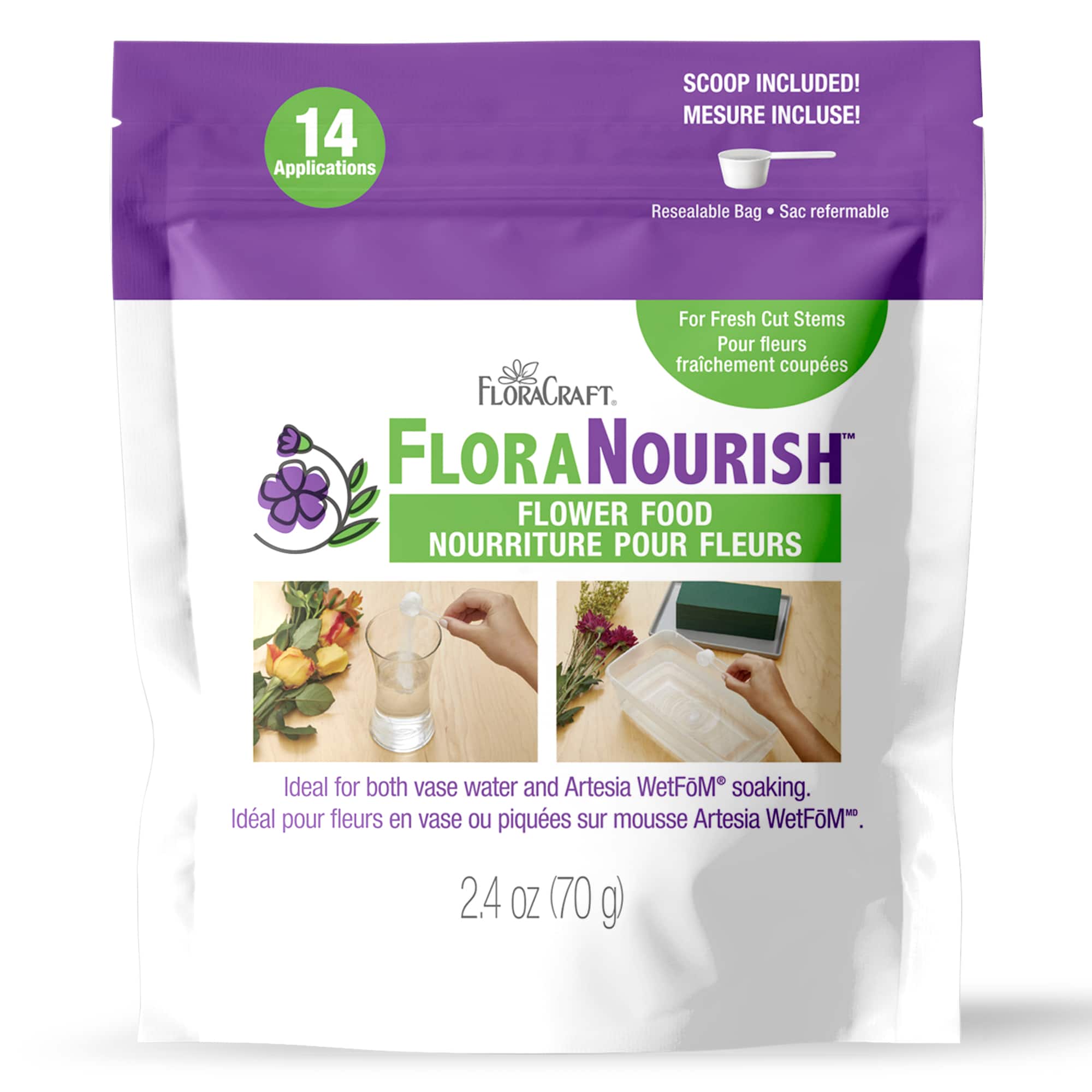 FloraCraft&#xAE; Flora Nourish&#x2122; Flower Food