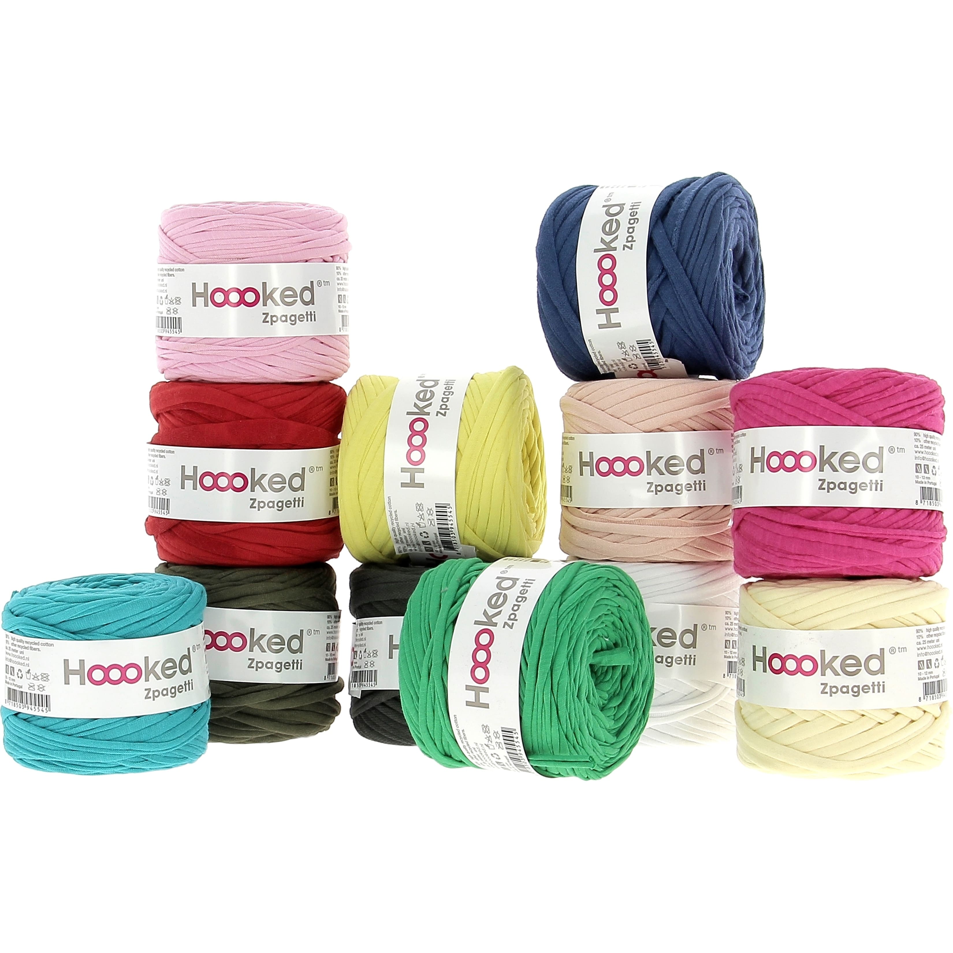 12 Pack: Hoooked Baby Zpagetti Unimix Yarn Set