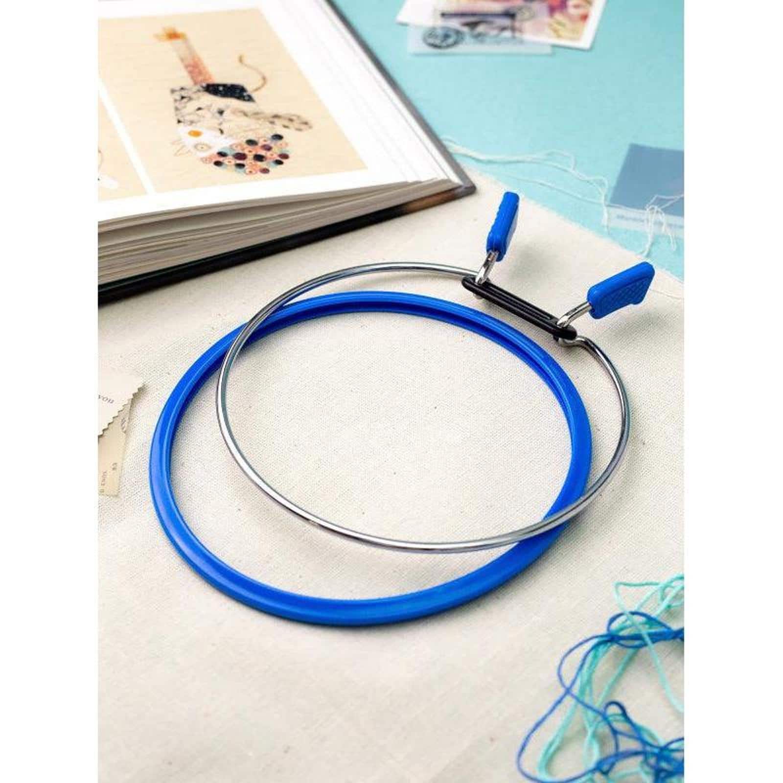 Nurge 5&#x22; Spring Metal Embroidery Hoop