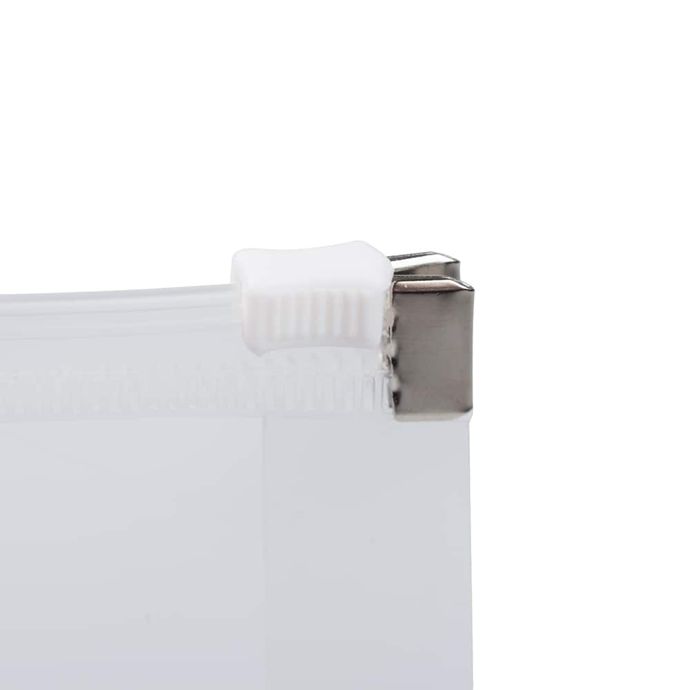 JAM Paper 5.25" x 8" Clear Plastic Zip Closure Envelopes, 12ct.