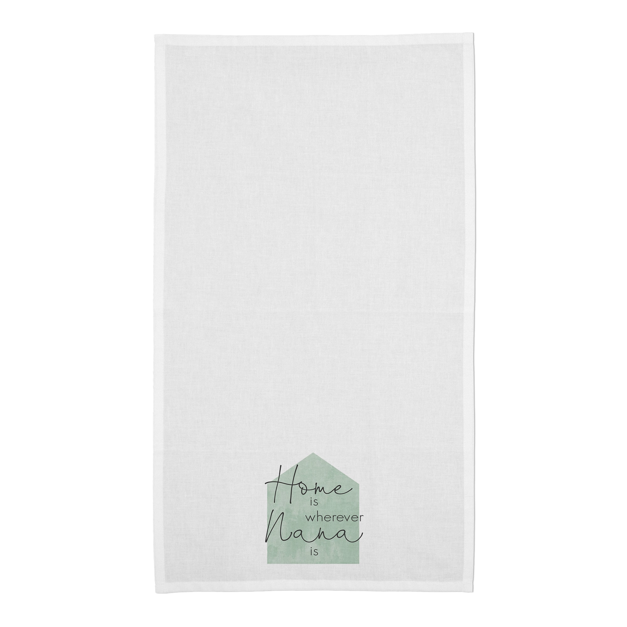 Sage Home is Wherever Nana Is Cotton Twill Tea Towel Set