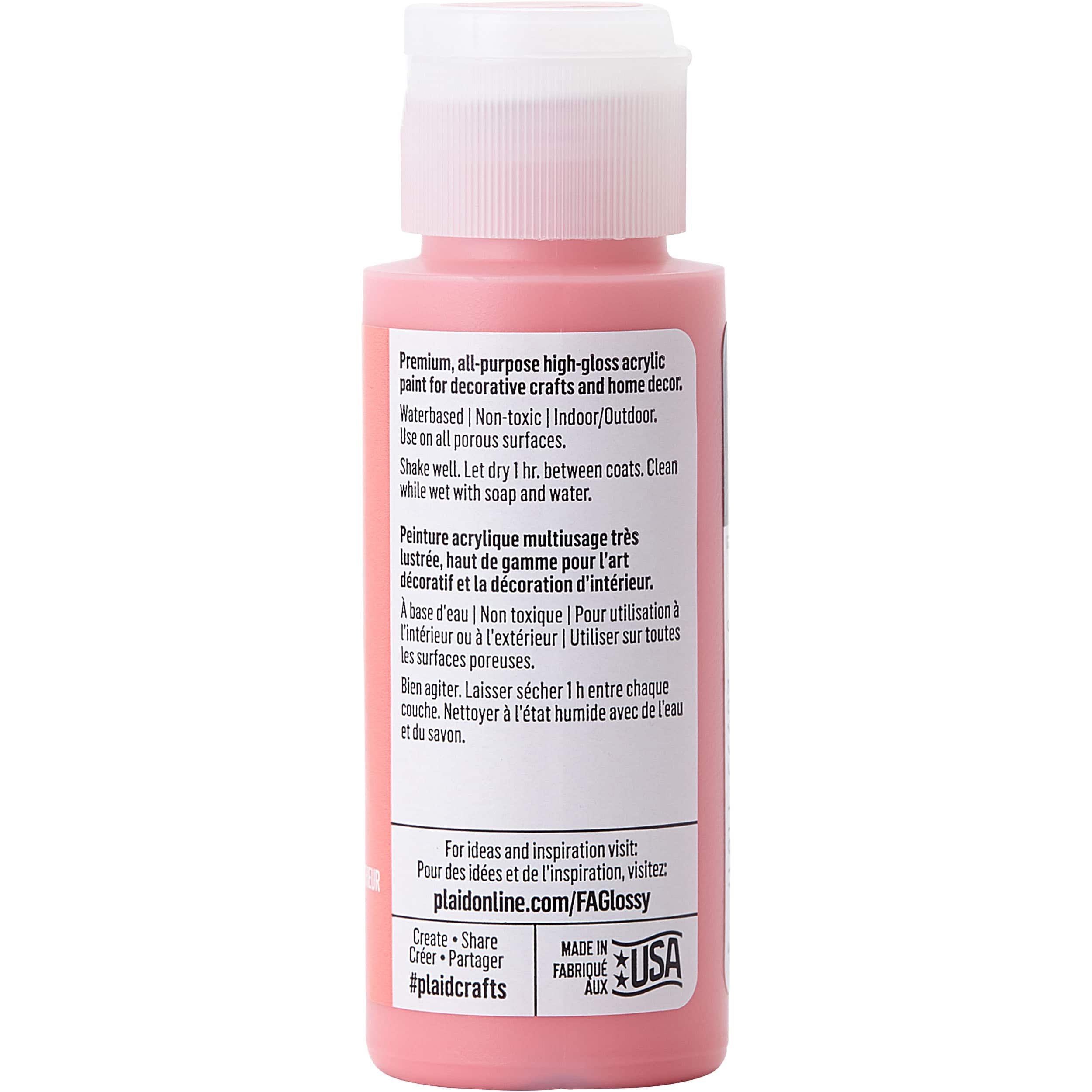 12 Pack: FolkArt® Glossy™ High-Gloss Acrylic Paint