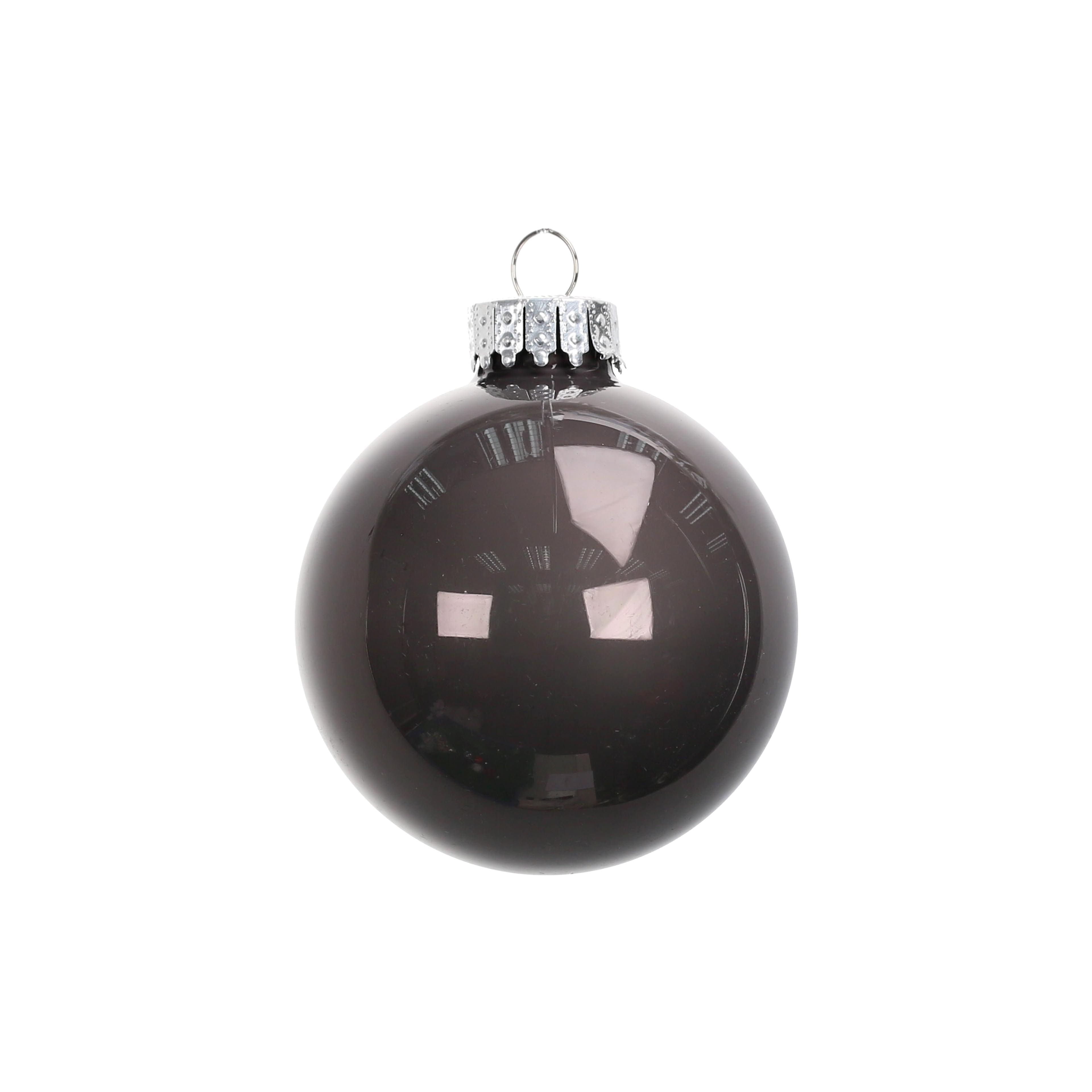 8 Pack 2.5&#x22; Pearl Glass Ball Ornaments by Ashland&#xAE;